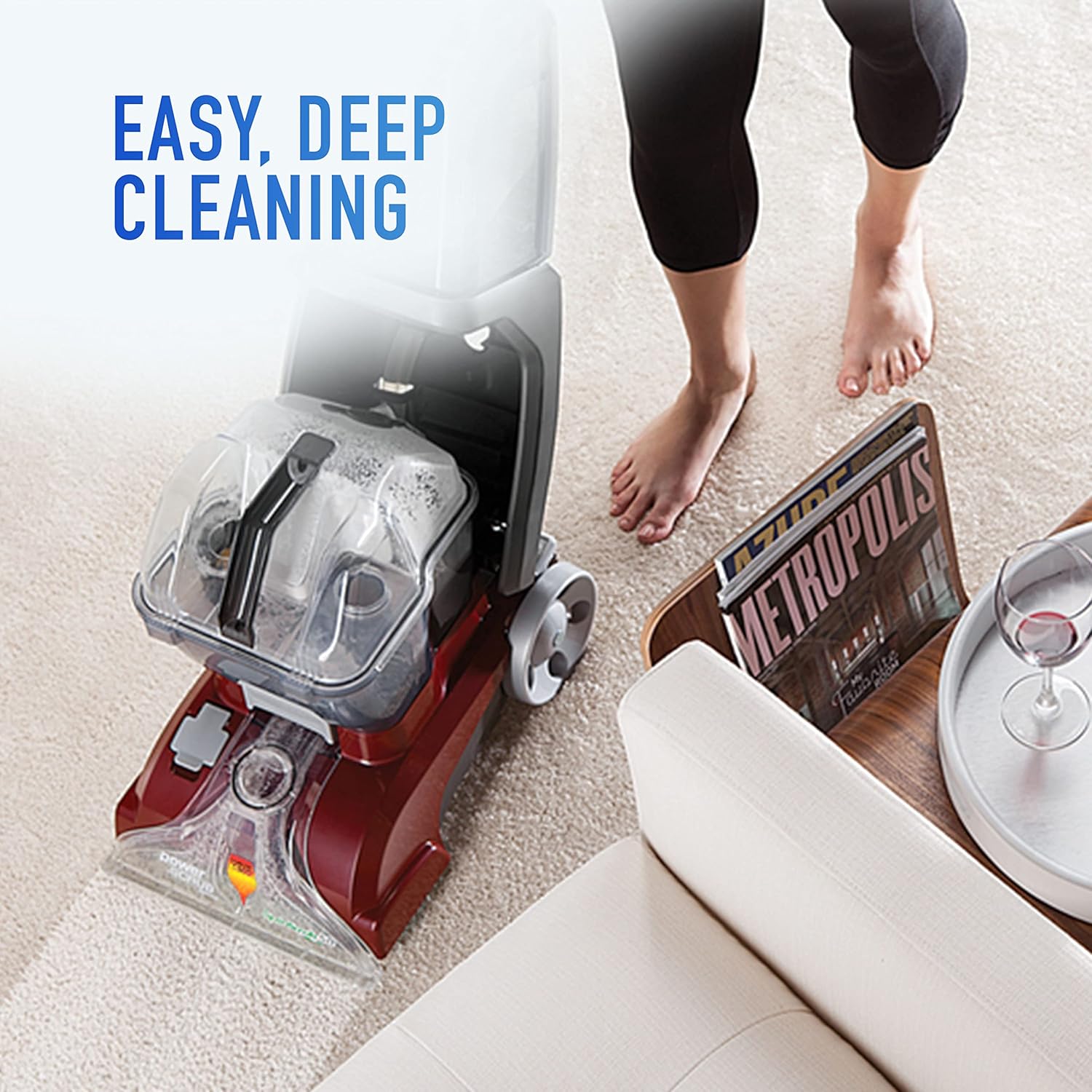 Hoover PowerScrub Deluxe Upright Carpet Cleaner
