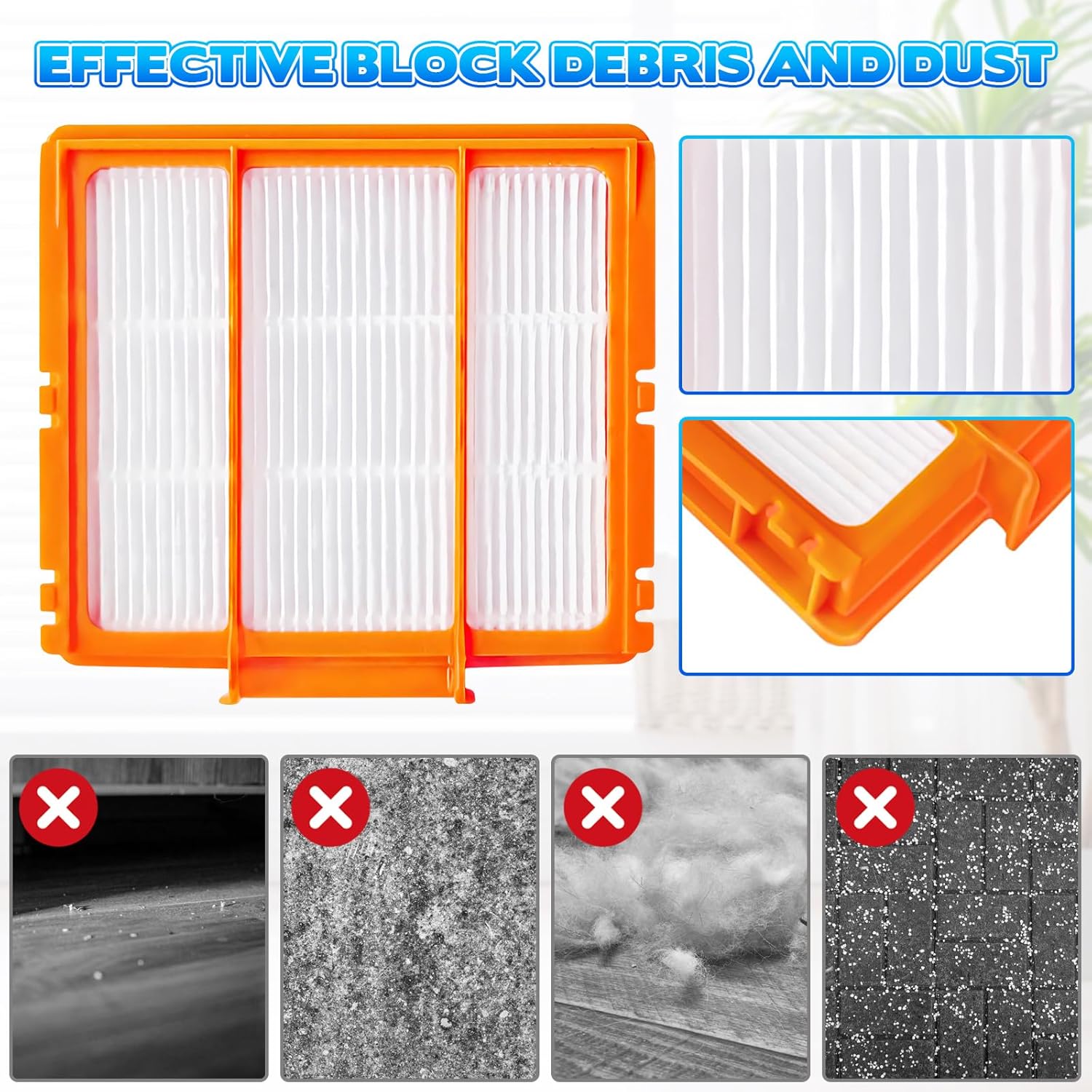 Aerbee Vacuum Robot Replacement Parts Pack for Shark Series