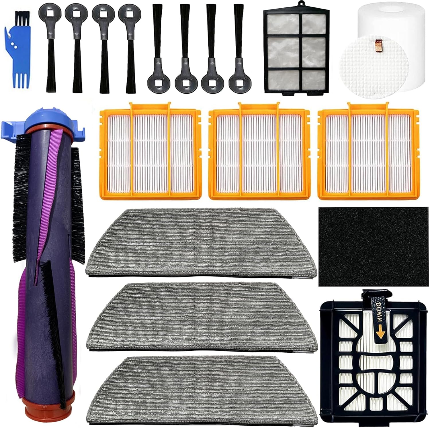 20Pcs Replacement Parts for Shark Robot Vacuum Cleaner