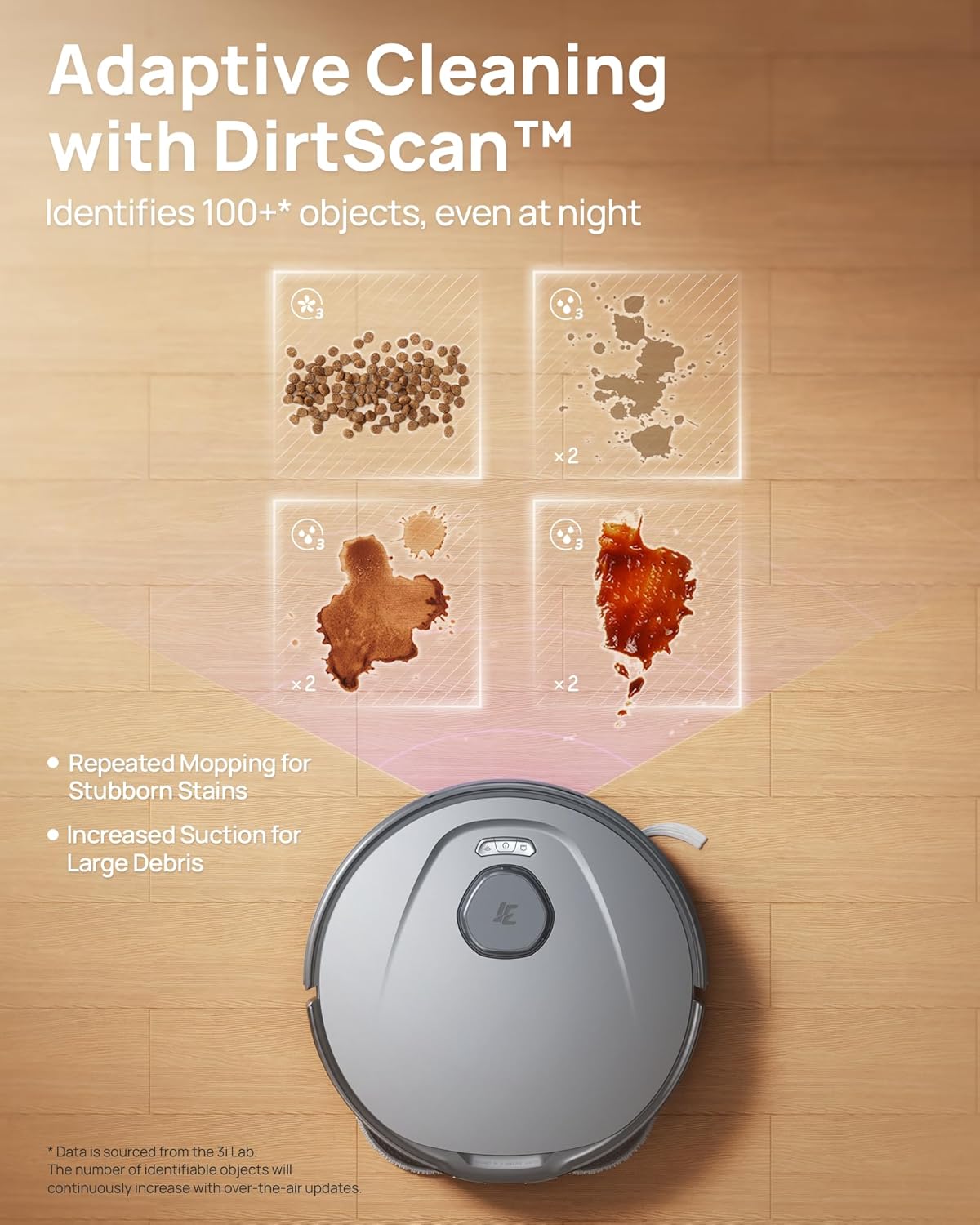 3i P10 Ultra Robot Vacuum and Mop Combo