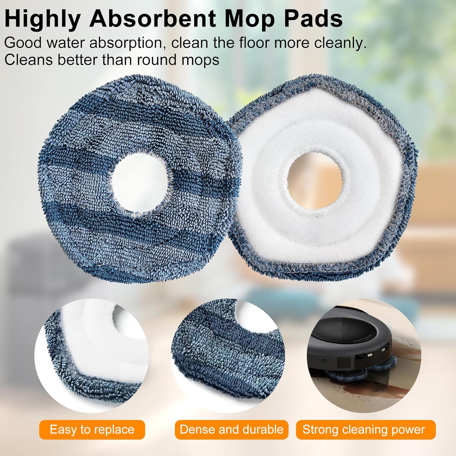 22 Pack Accessories for Eufy Omni C20 Robot Vacuum