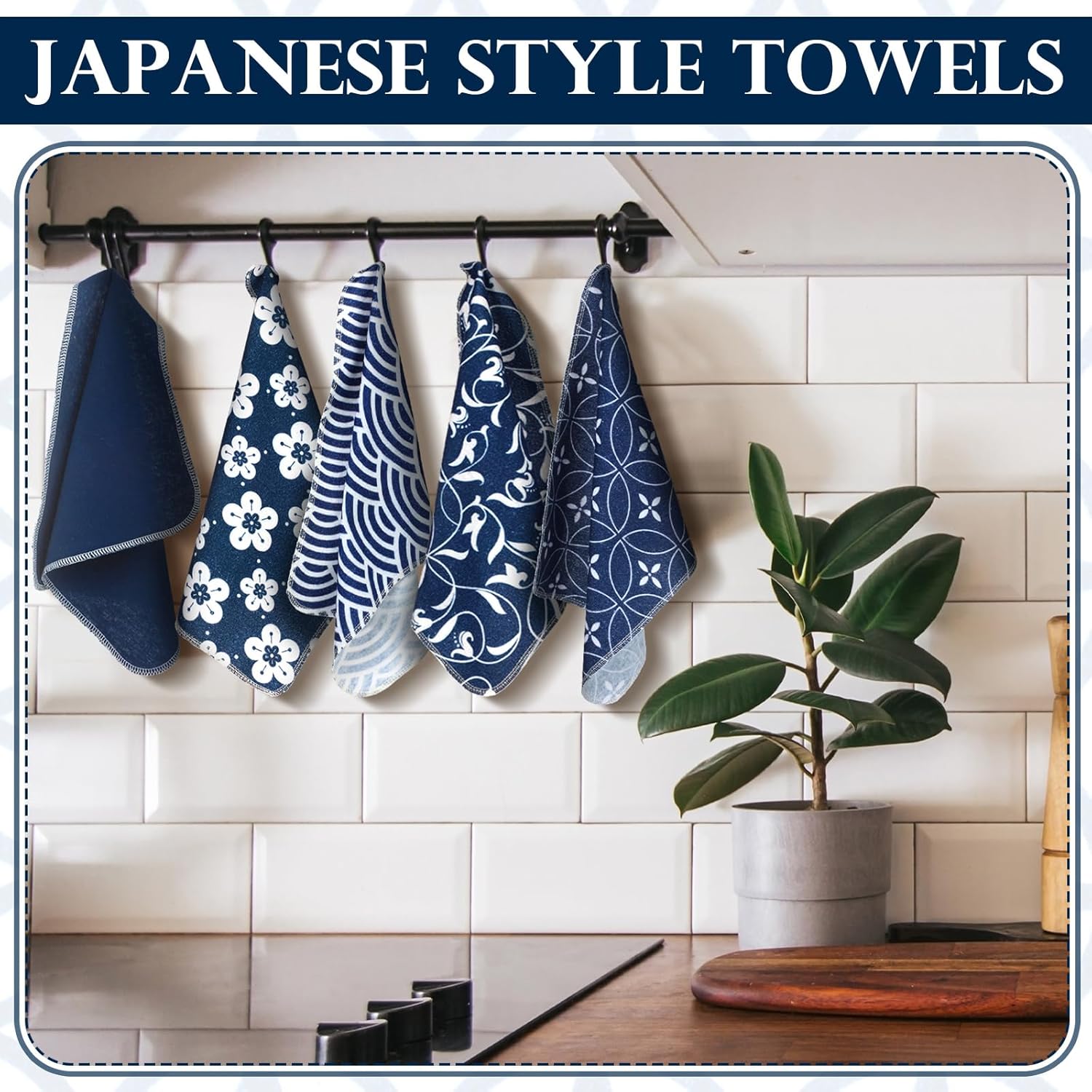 36 Count Reusable Cotton Cleaning Cloths for Home Kitchen and Bathroom