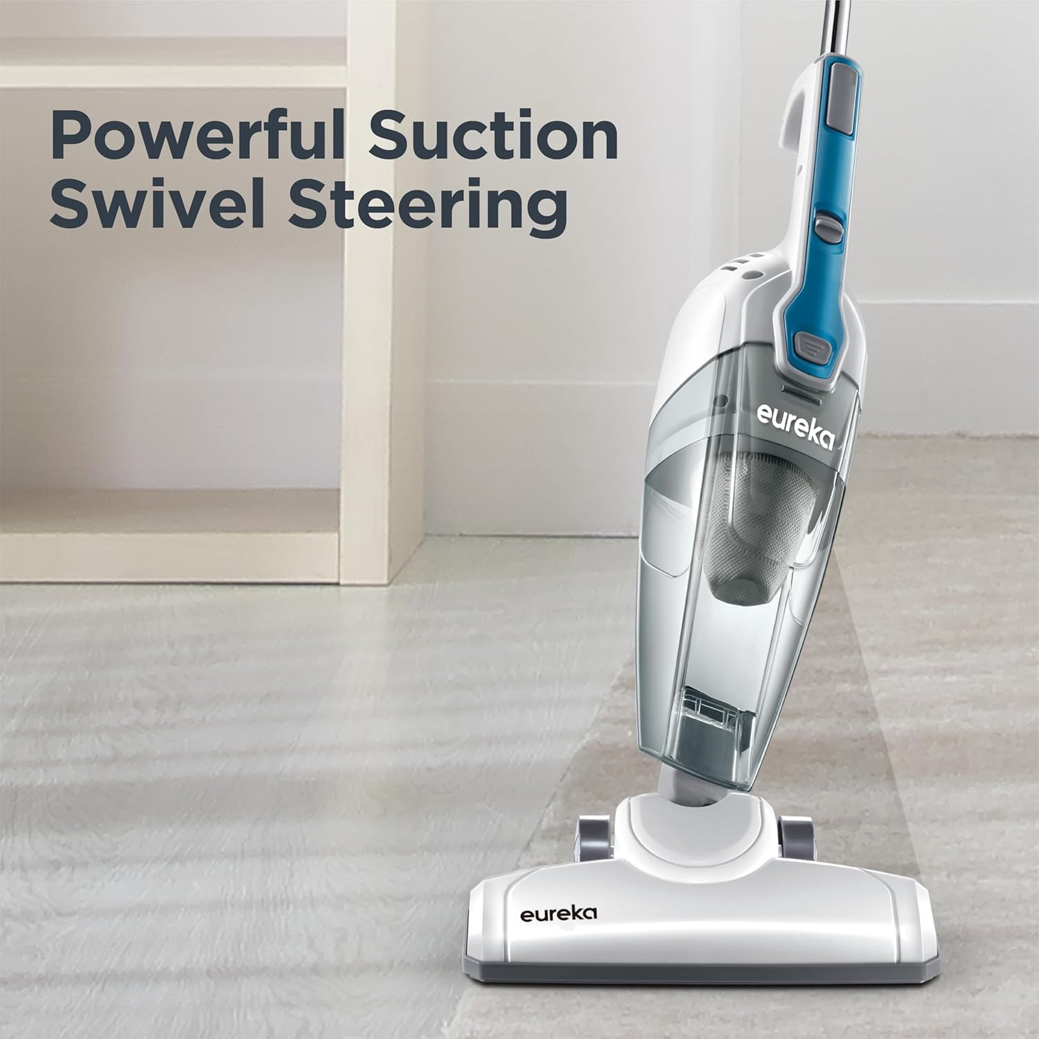 Eureka Corded Stick Vacuum Cleaner with Powerful Suction