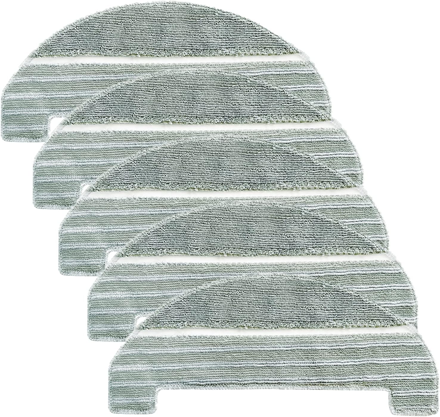 5Pcs Mopping Cloths Pads for iHome AutoVac Nova Halo Replacement Accessory