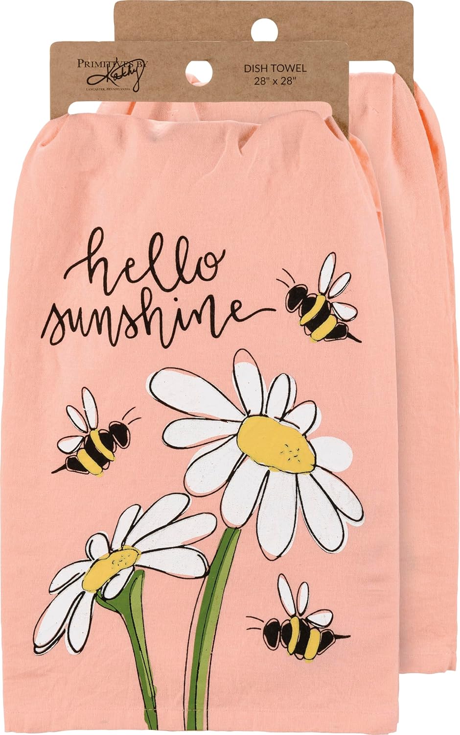 Primitives by Kathy Hello Sunshine Kitchen Towel 1