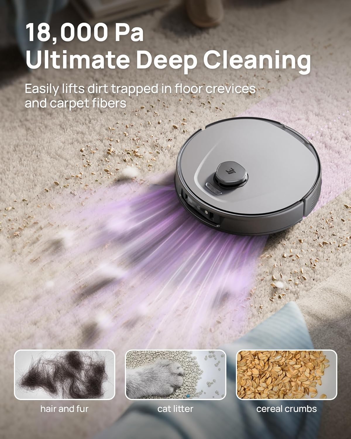 3i P10 Ultra Robot Vacuum and Mop Combo