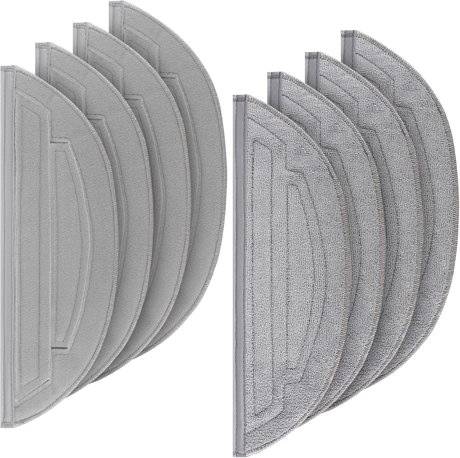 Ucoolbe Roborock Mop Pads 8 Pack Replacement Accessories
