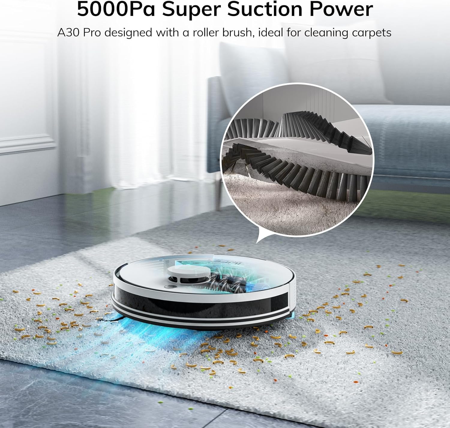 ILIFE A30 Pro Robot Vacuum Cleaner with Mop and Self Emptying Station