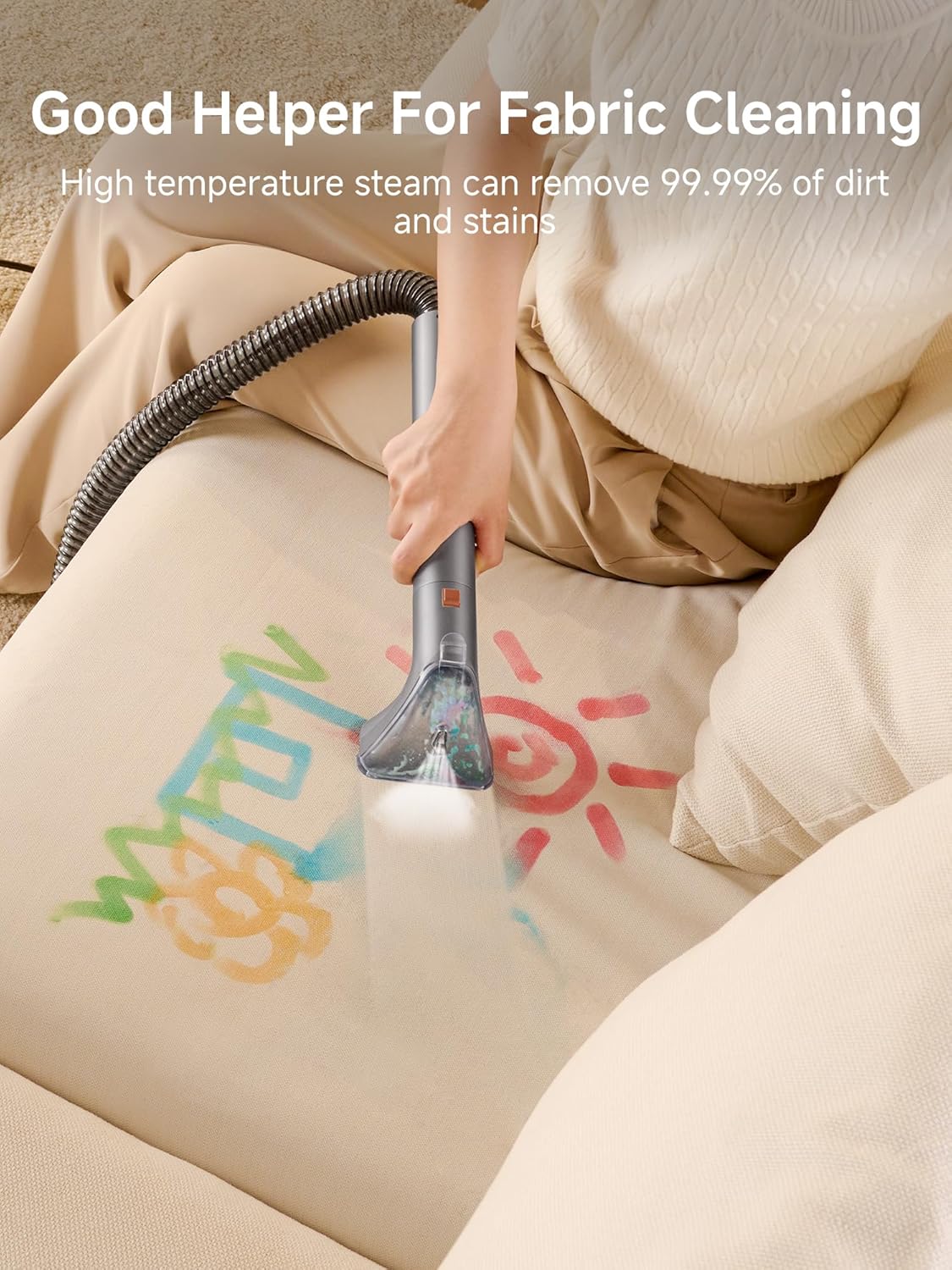 Uwant Portable Carpet Cleaner with 18Kpa Suction