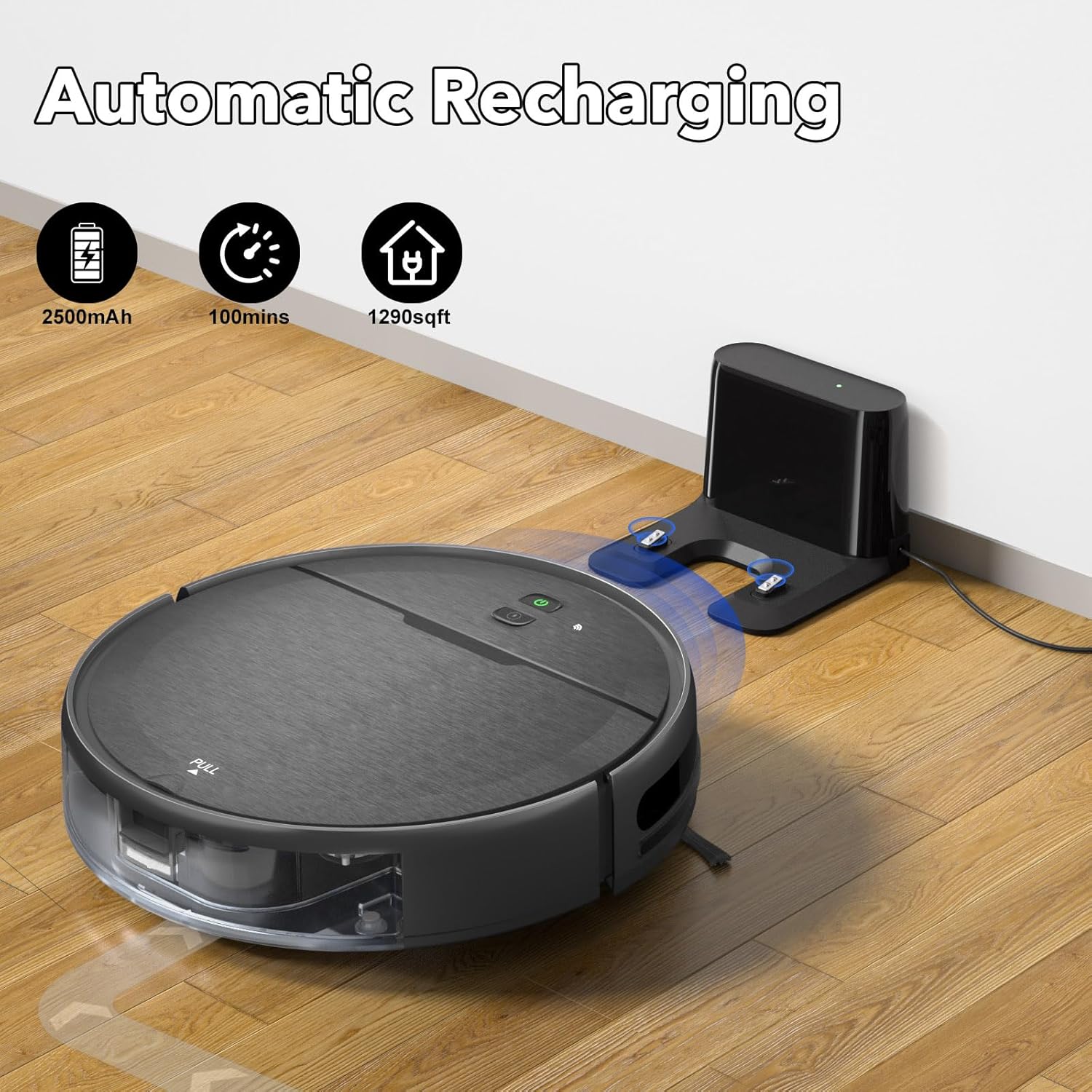 2 in 1 Mopping and Vacuuming Robot with WiFi App Control