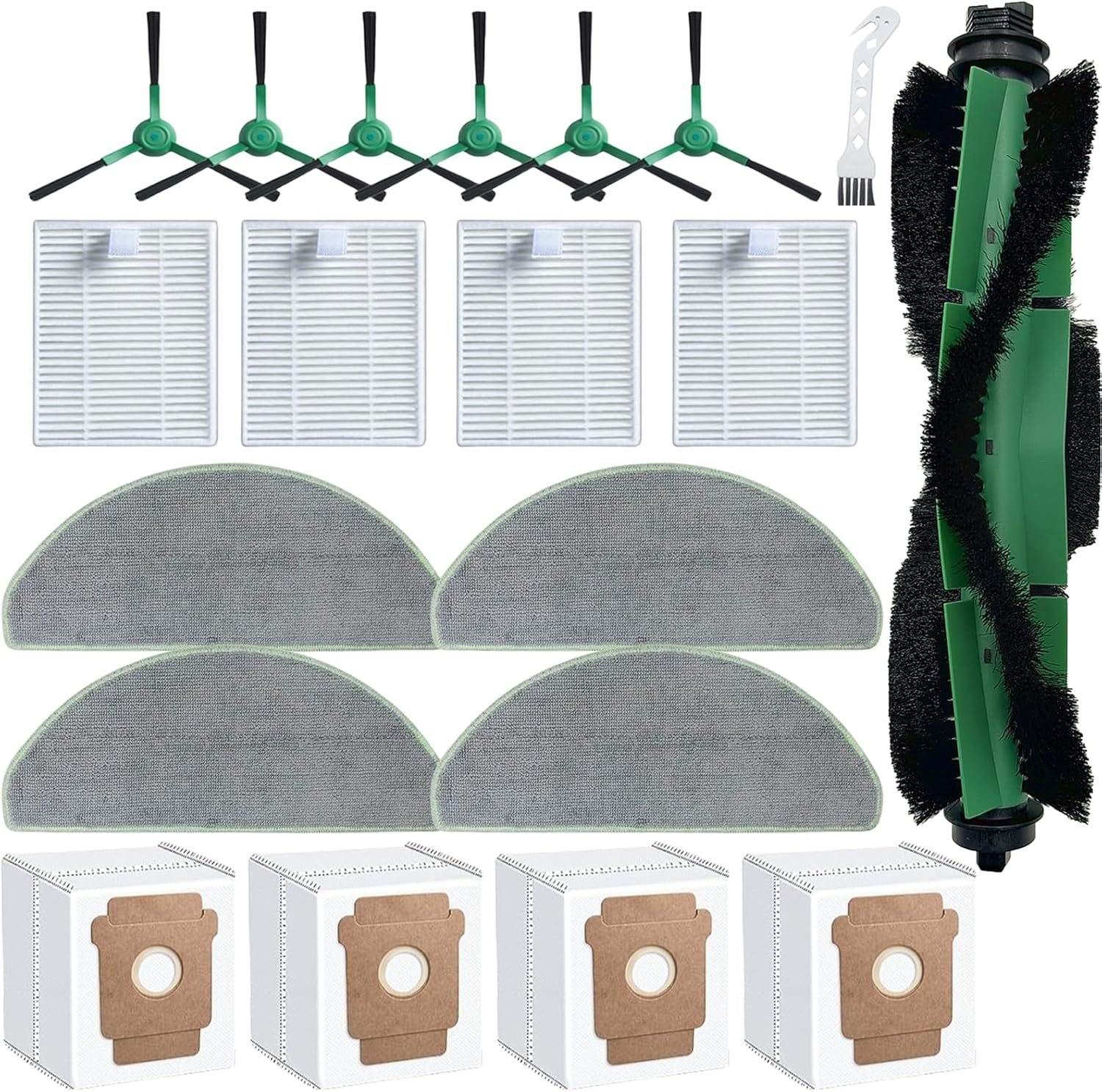 20 Pack Replacement Parts Kit for Roomba 104 105 Combo Robot Vacuums