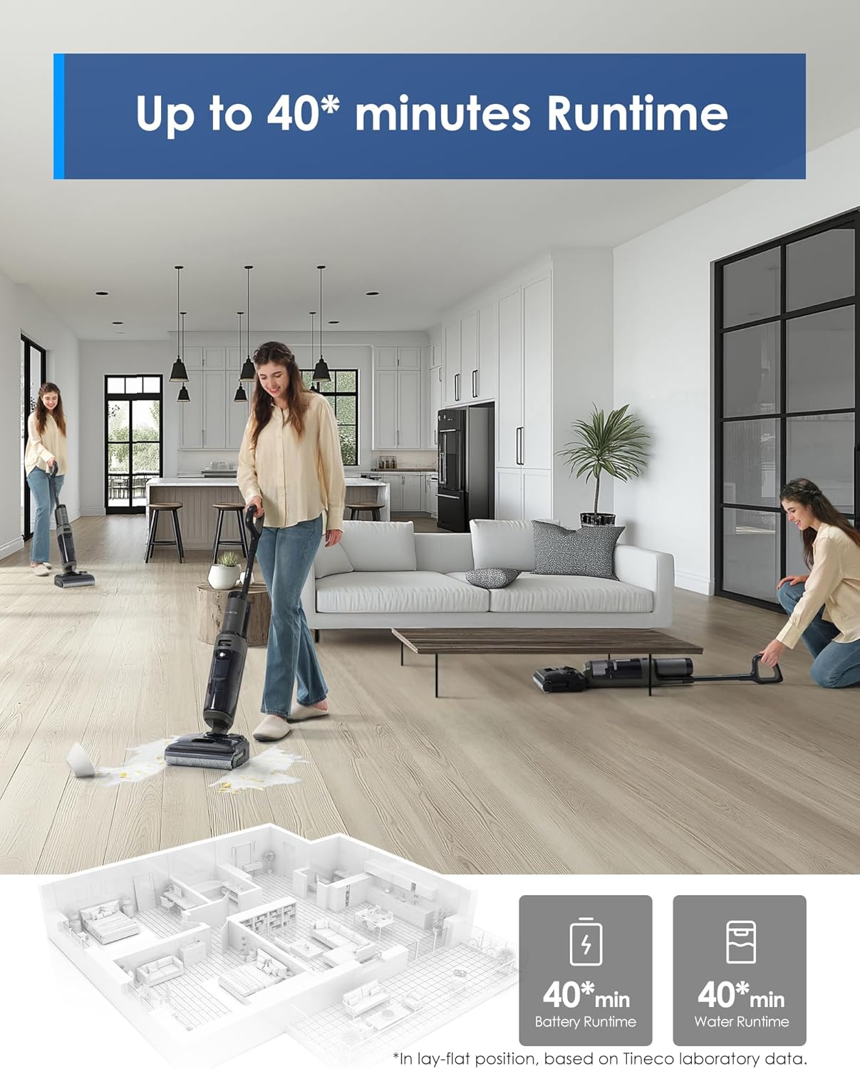 Tineco Floor One i6 Wet Dry Vacuum Cleaner