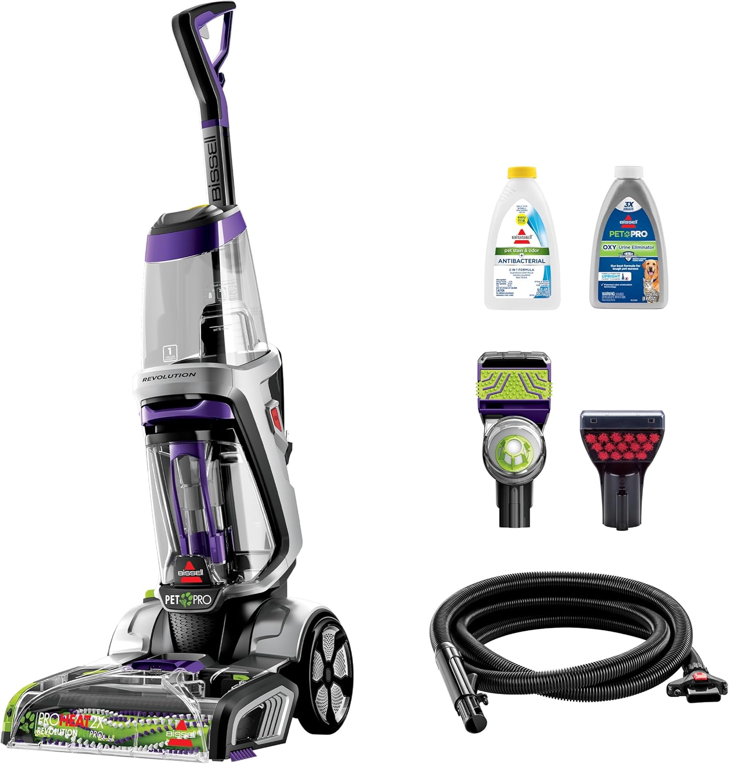 Bissell ProHeat 2X Revolution Pet Pro Plus 3588F Upright Deep Cleaner