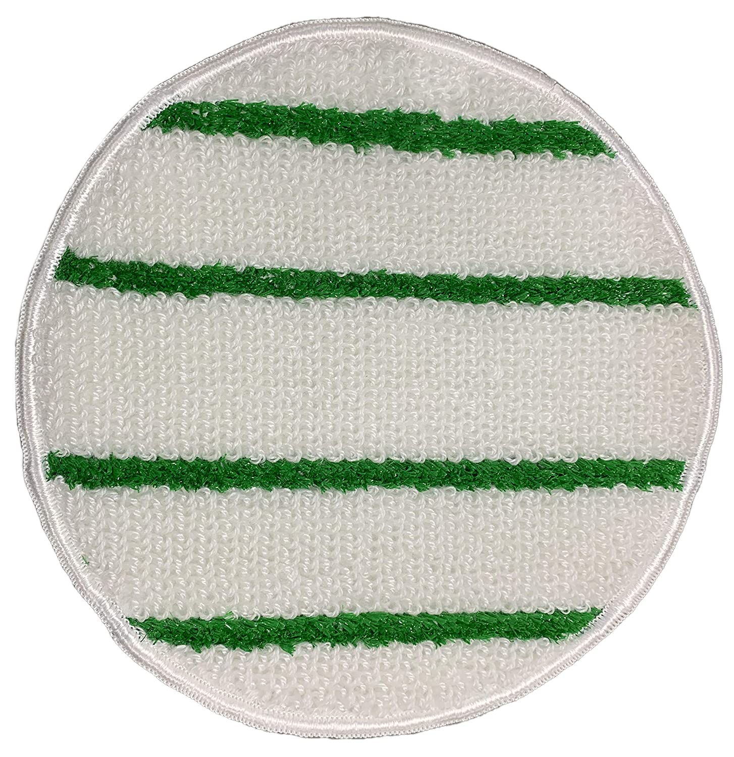 Commercial Grade Low Profile Synthetic Carpet Bonnet 17 Inch 3 Pack