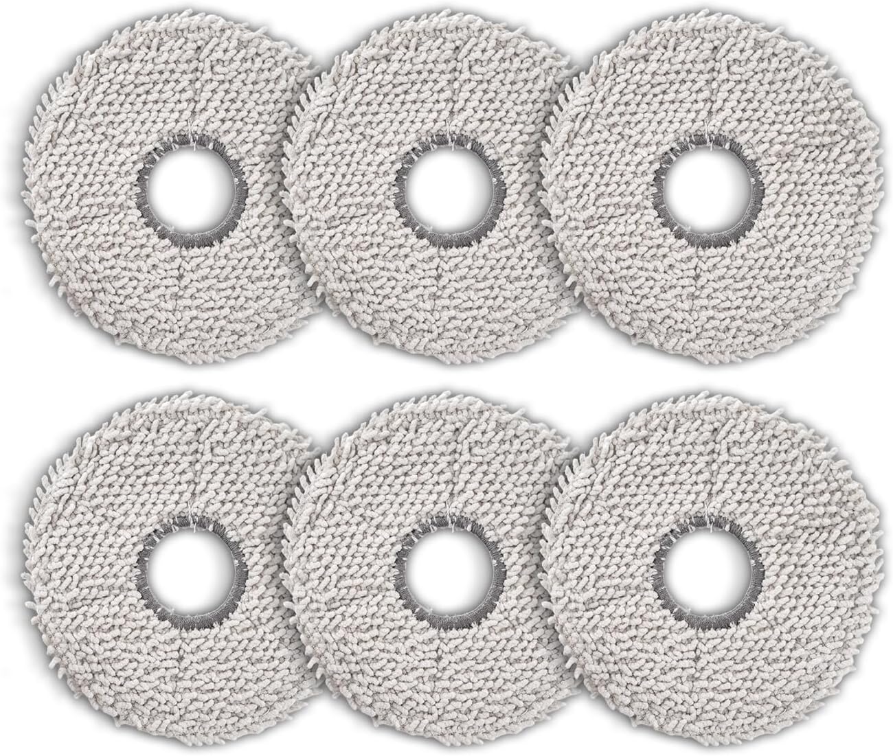 6 Pack T30S Mop Pads Compatible with ECOVACS DEEBOT Models