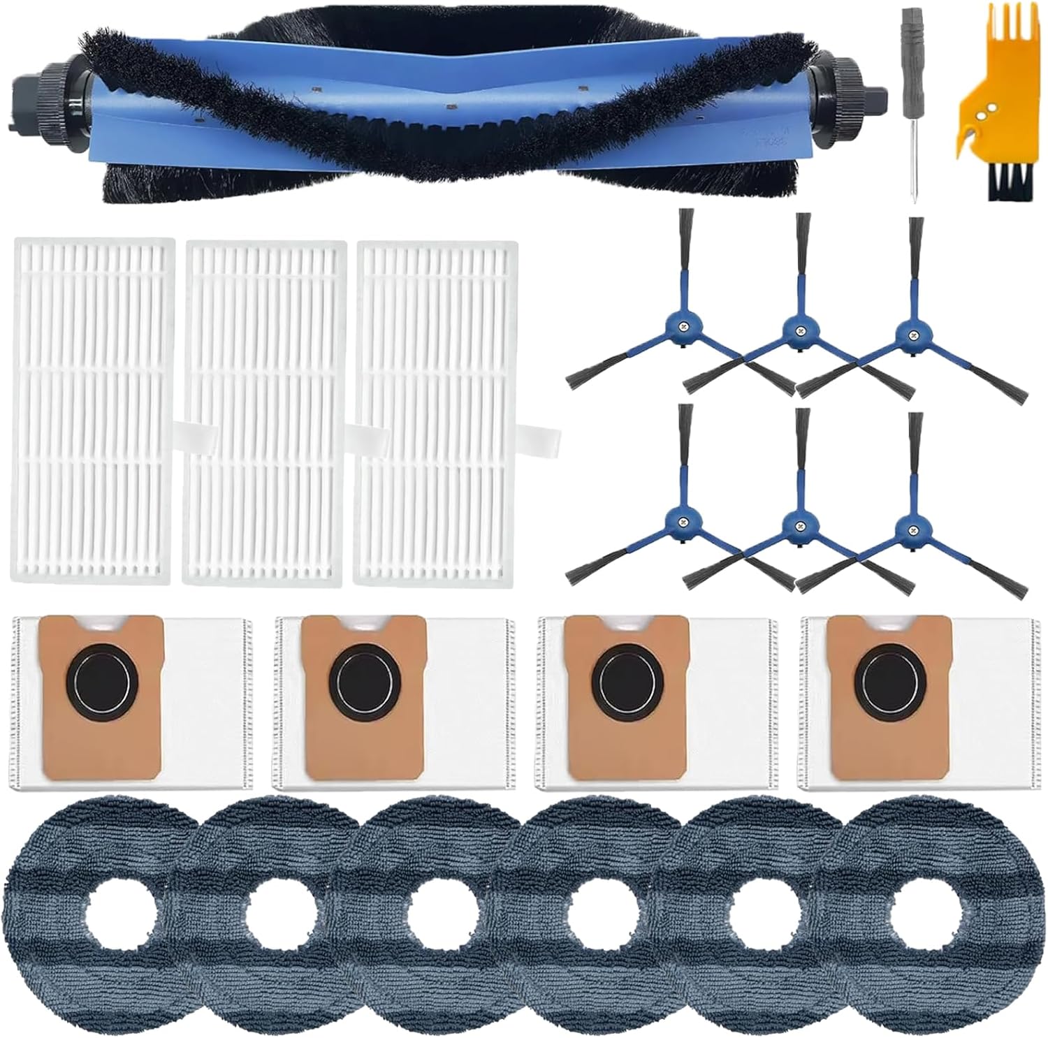 Eufy Omni C20 Vacuum Parts Replacement Kit 22 Pcs