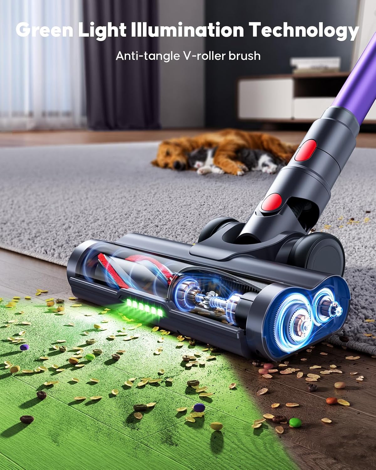 Powerffy Knight 10 Cordless Vacuum Cleaner 550W 45KPA 60Mins