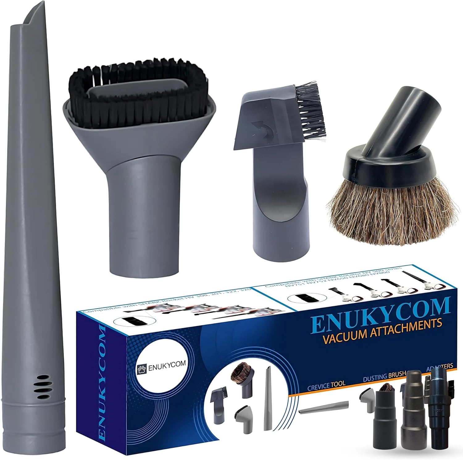 ENUKYCOM Vacuum Attachments for Shark Miele Cleaners