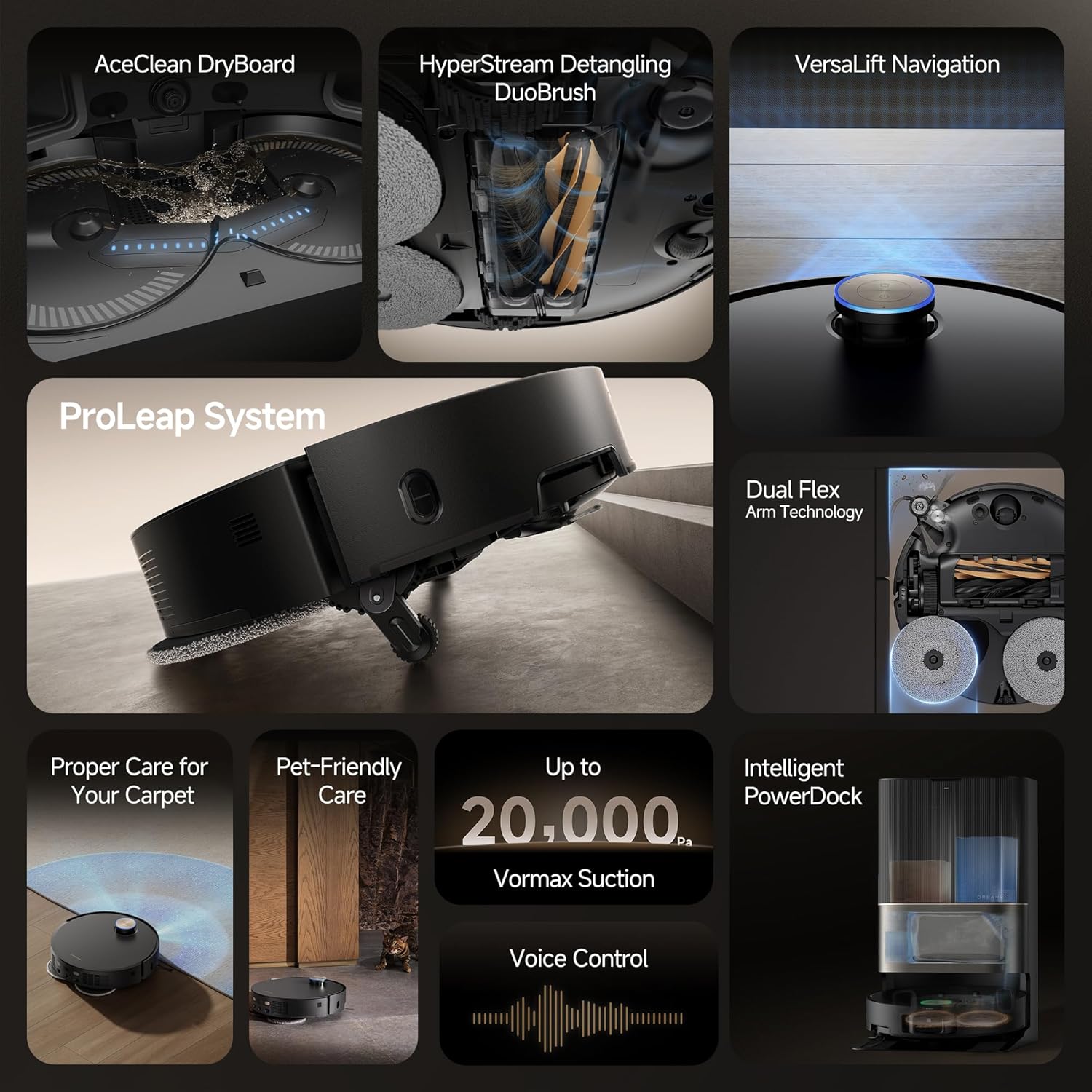 DREAME X50 Ultra Robotic Vacuum and Mop