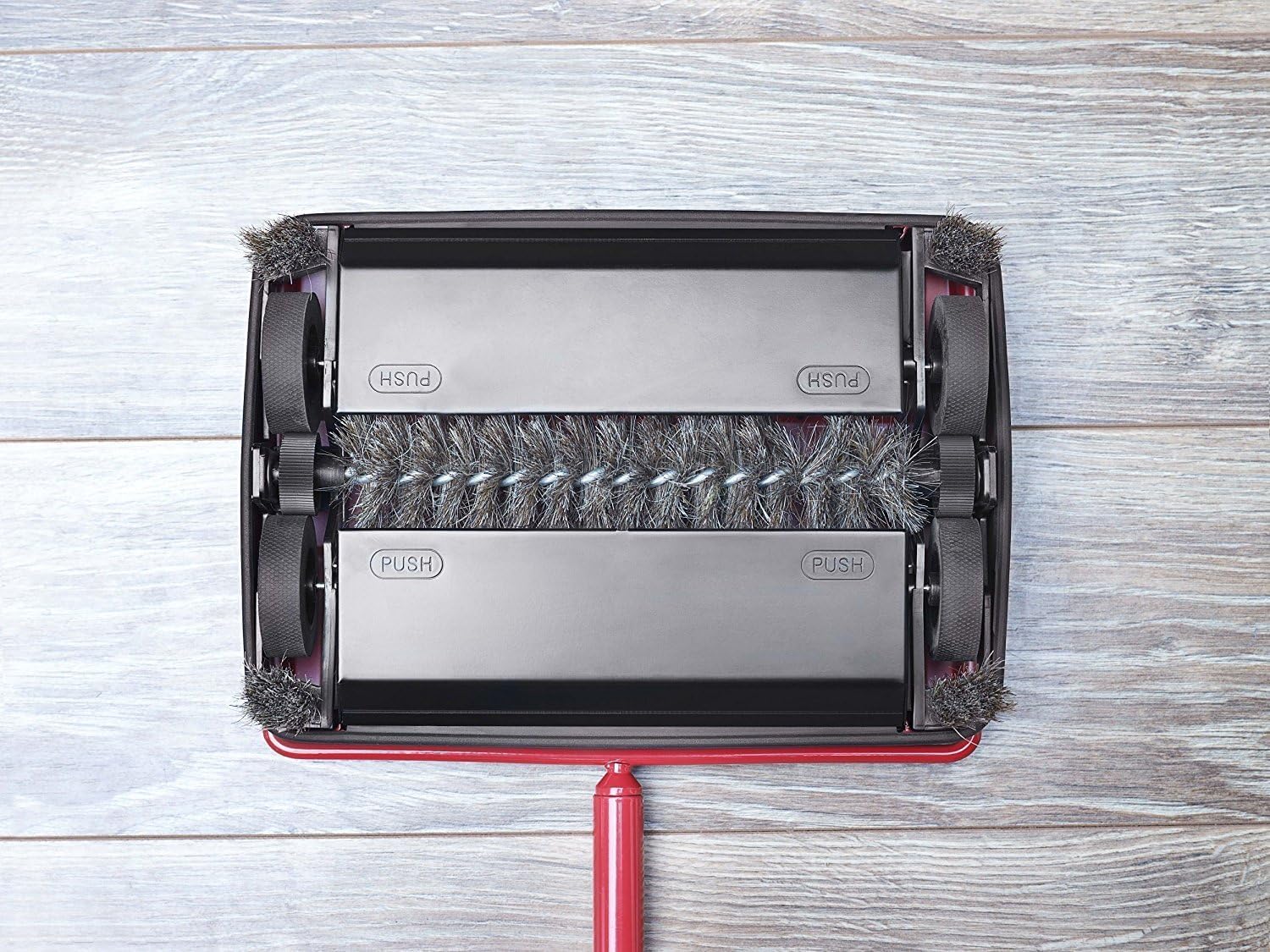 Fuller Brush 17052 Electrostatic Floor Sweeper - 9 Inch Cleaning Path - Red