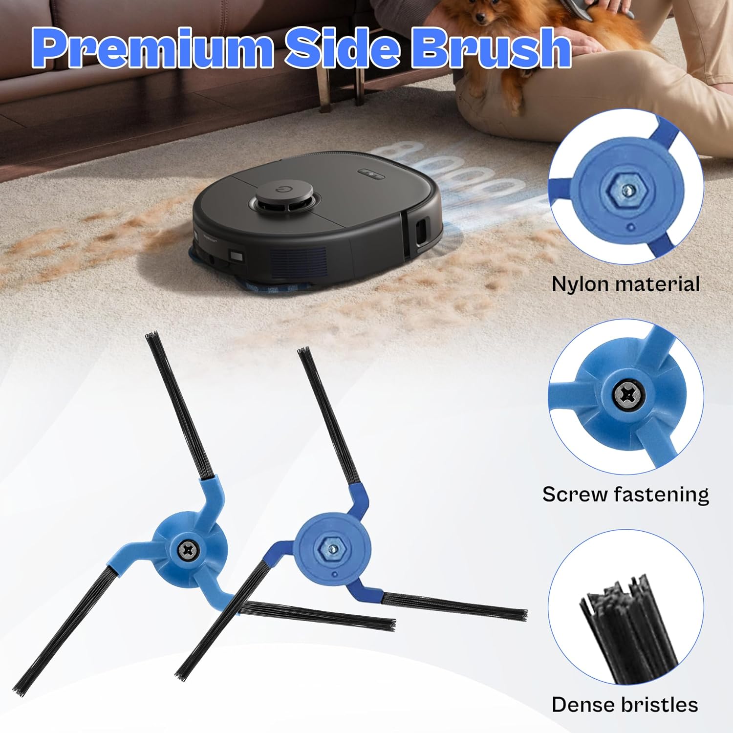 21 Pack X10 Pro Omni Replacement Parts for Eufy Robot Vacuum
