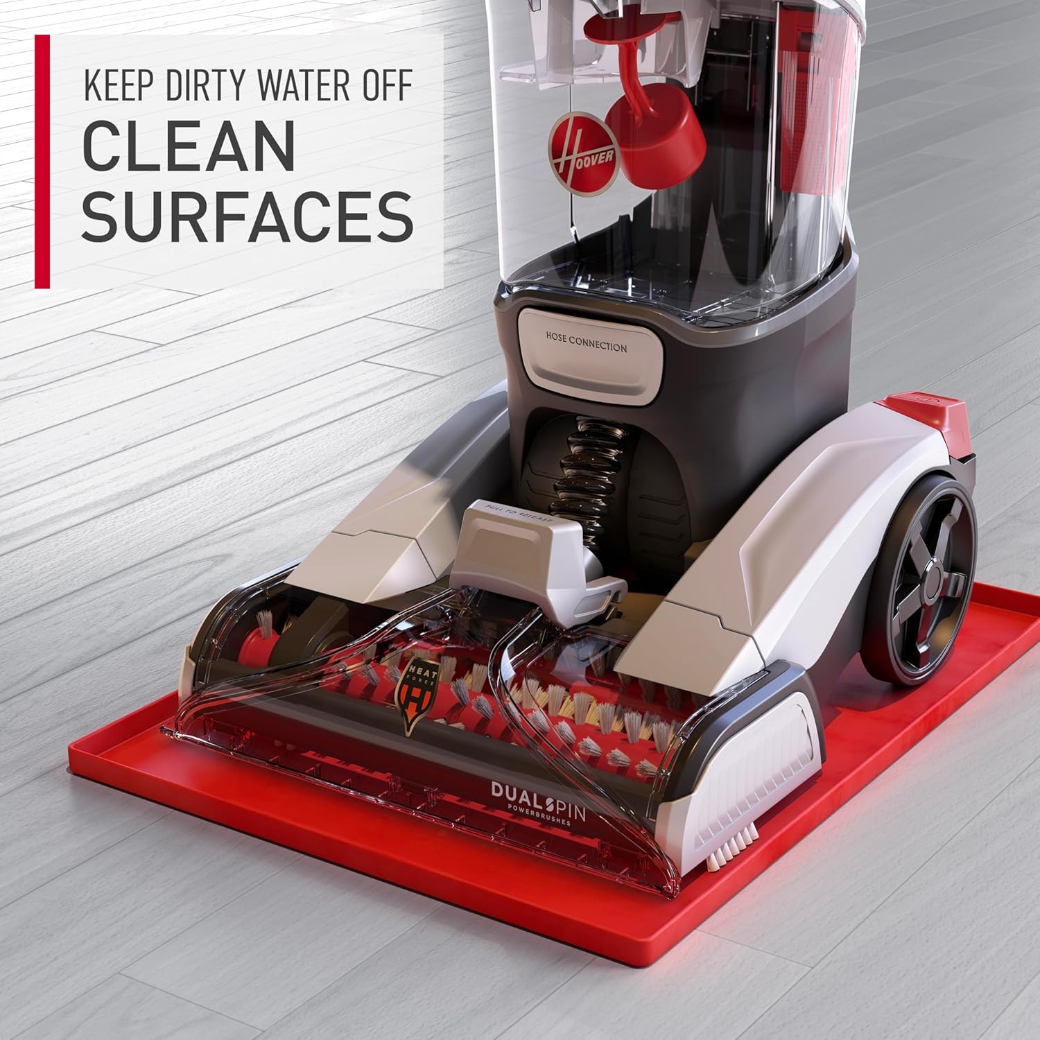 Hoover Dual Spin Pet Carpet Cleaner Machine