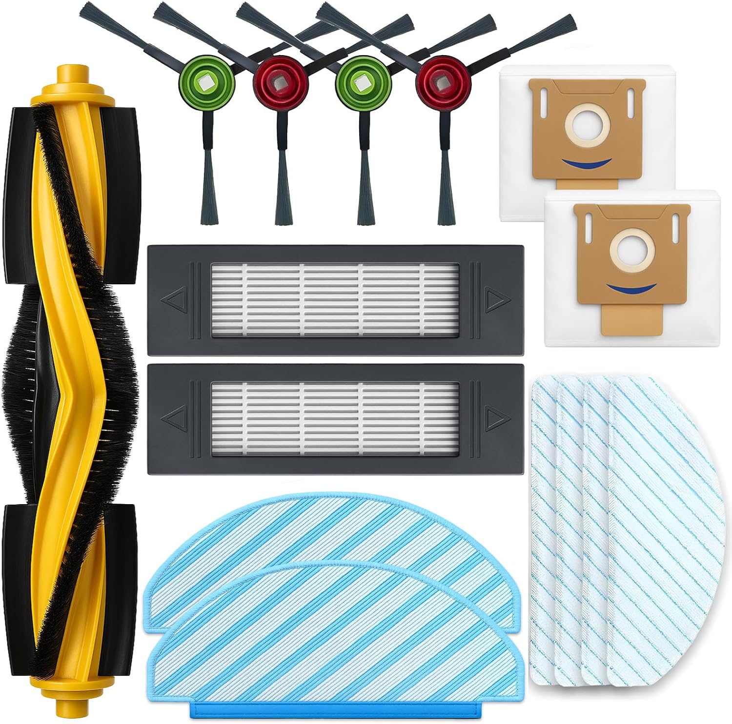 DVX34 Accessories Kit for Yeedi Vac 2 Pro Replacement Parts