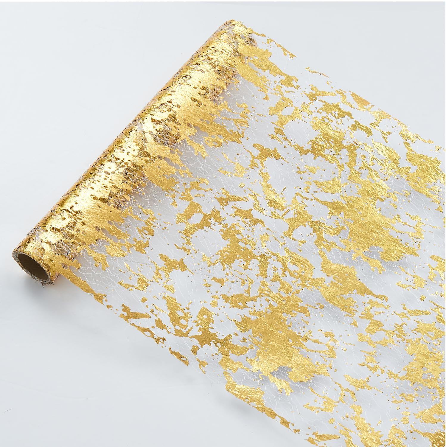 Gold Sequin Glitter Table Runner 11x49