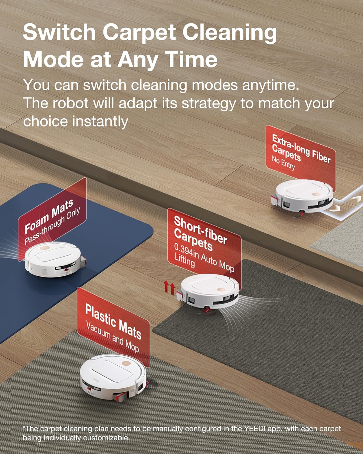 Yeedi M14 Plus Robot Vacuum and Mop with All-in-One Station