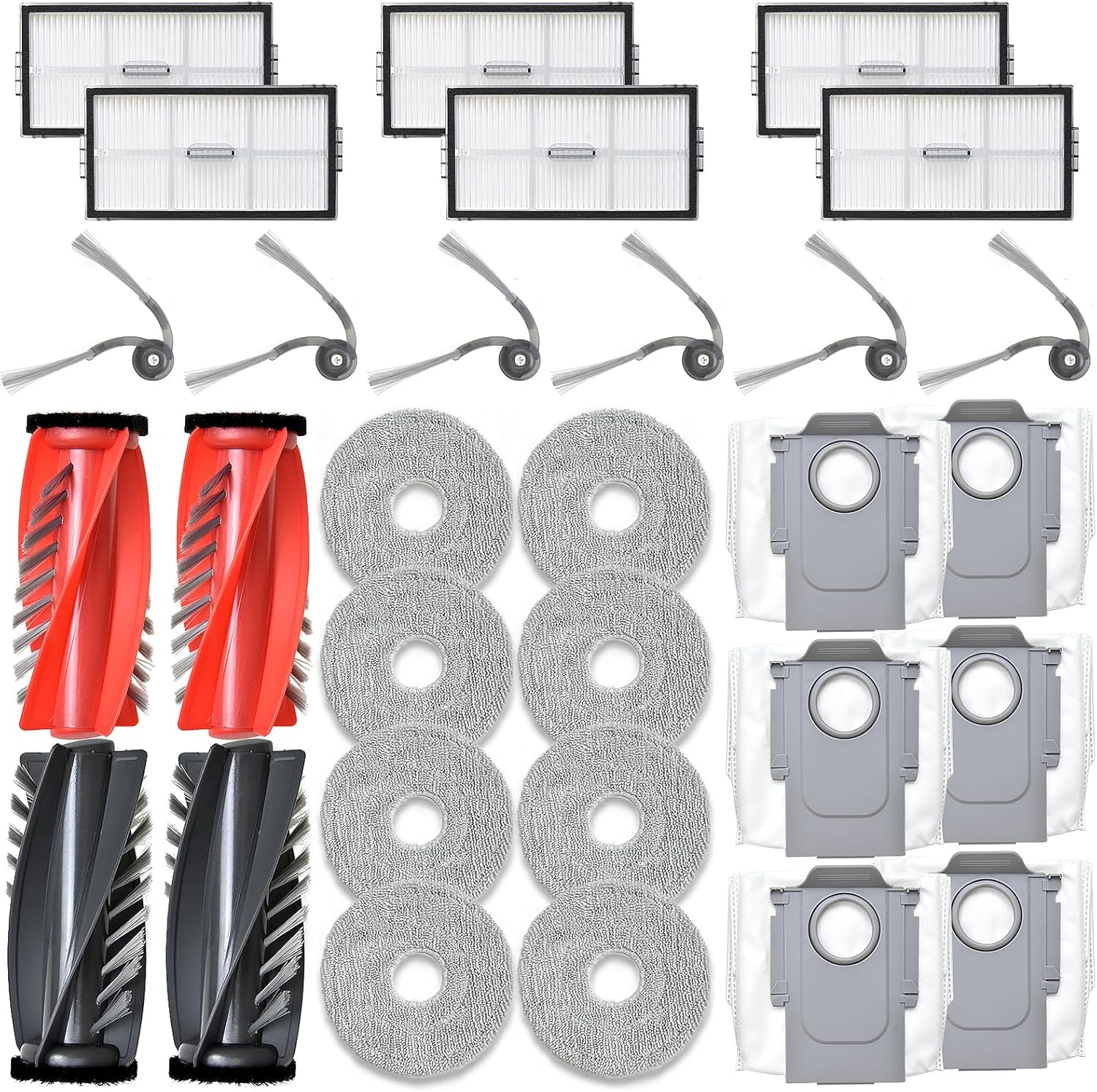 PhoebCynthi Roborock Saros 10R Vacuum Replacement Kit