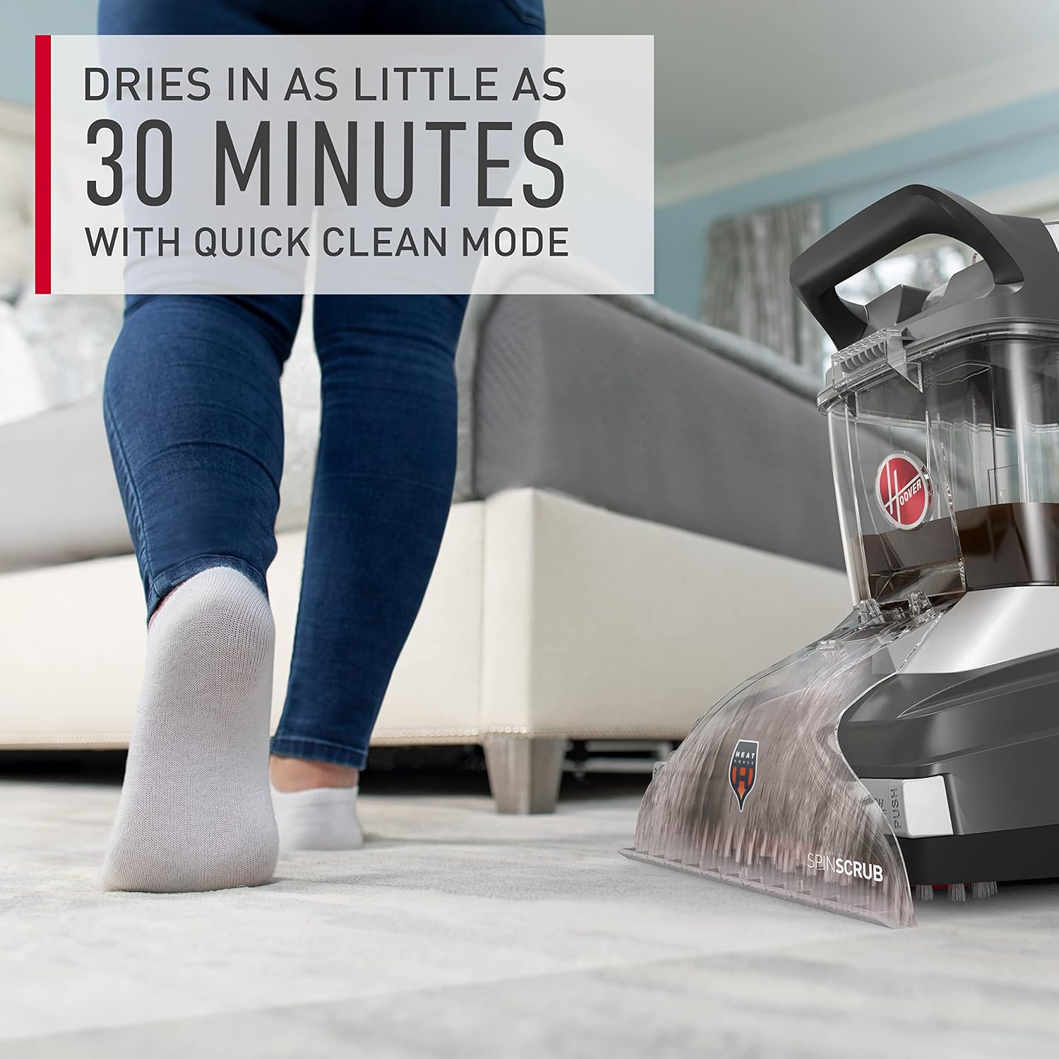 Hoover PowerScrub XL Pet Carpet Cleaner Machine Black