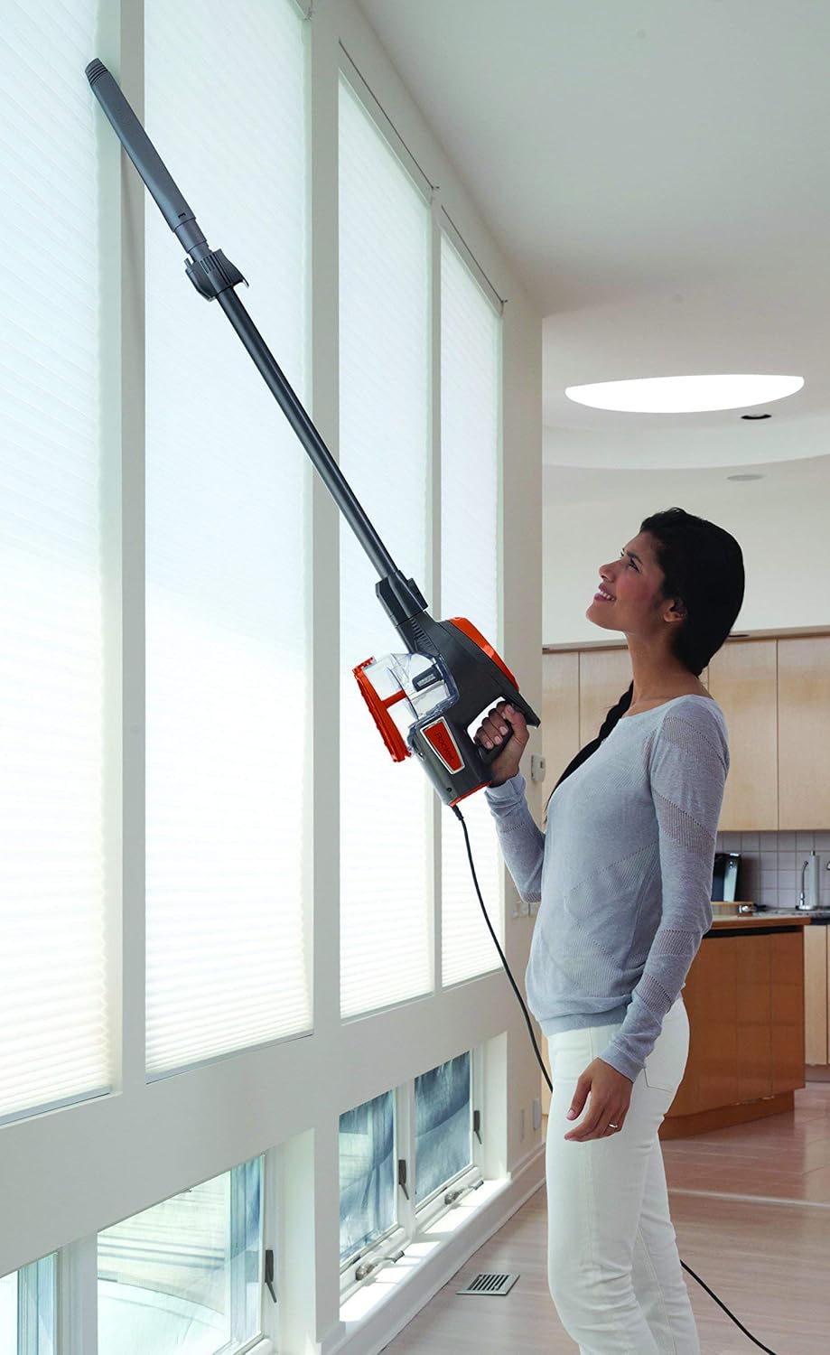 Shark Rocket HV302 Corded Bagless Vacuum Orange Renewed