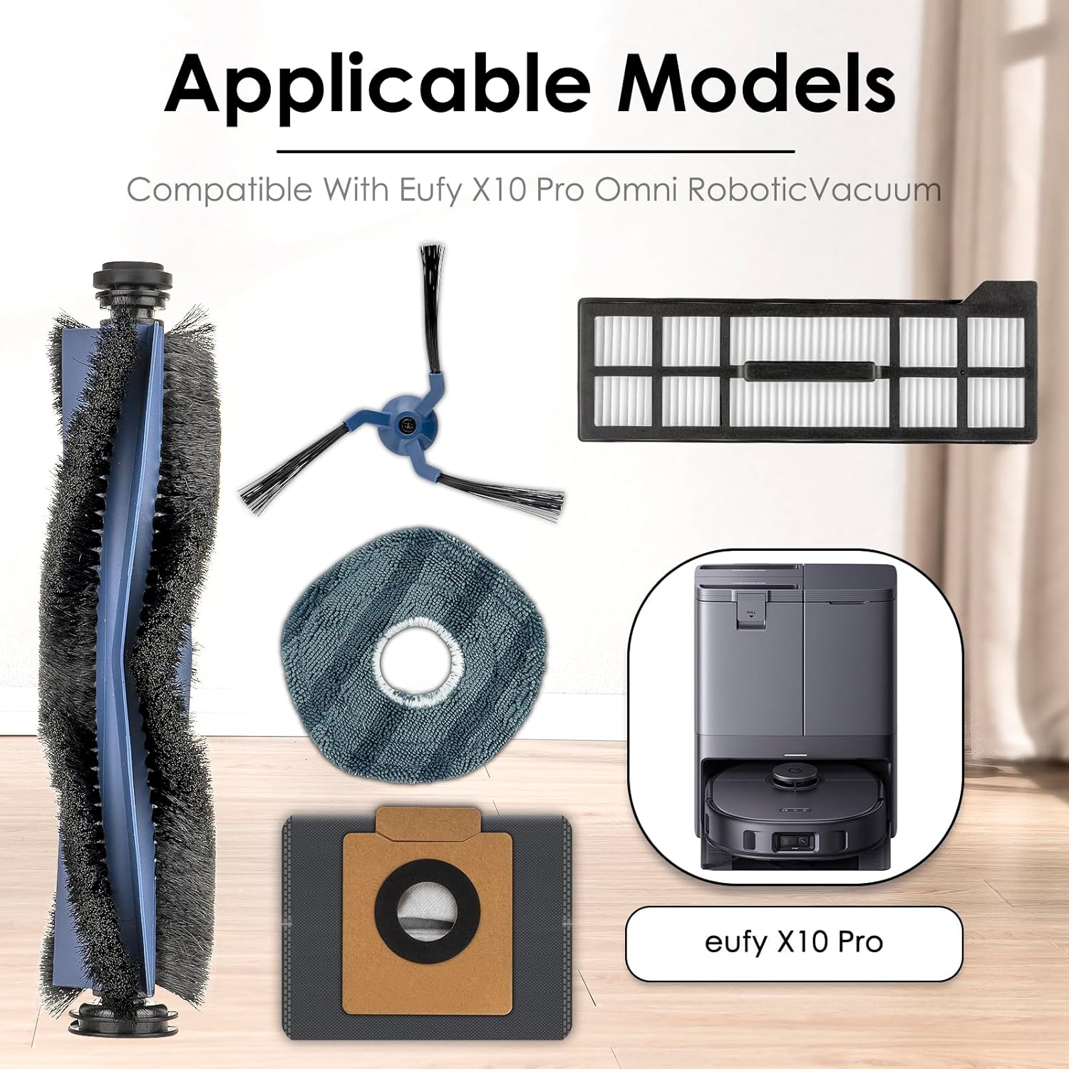 BRUVISH X10 Pro Omni Replacement Parts 20 Pack