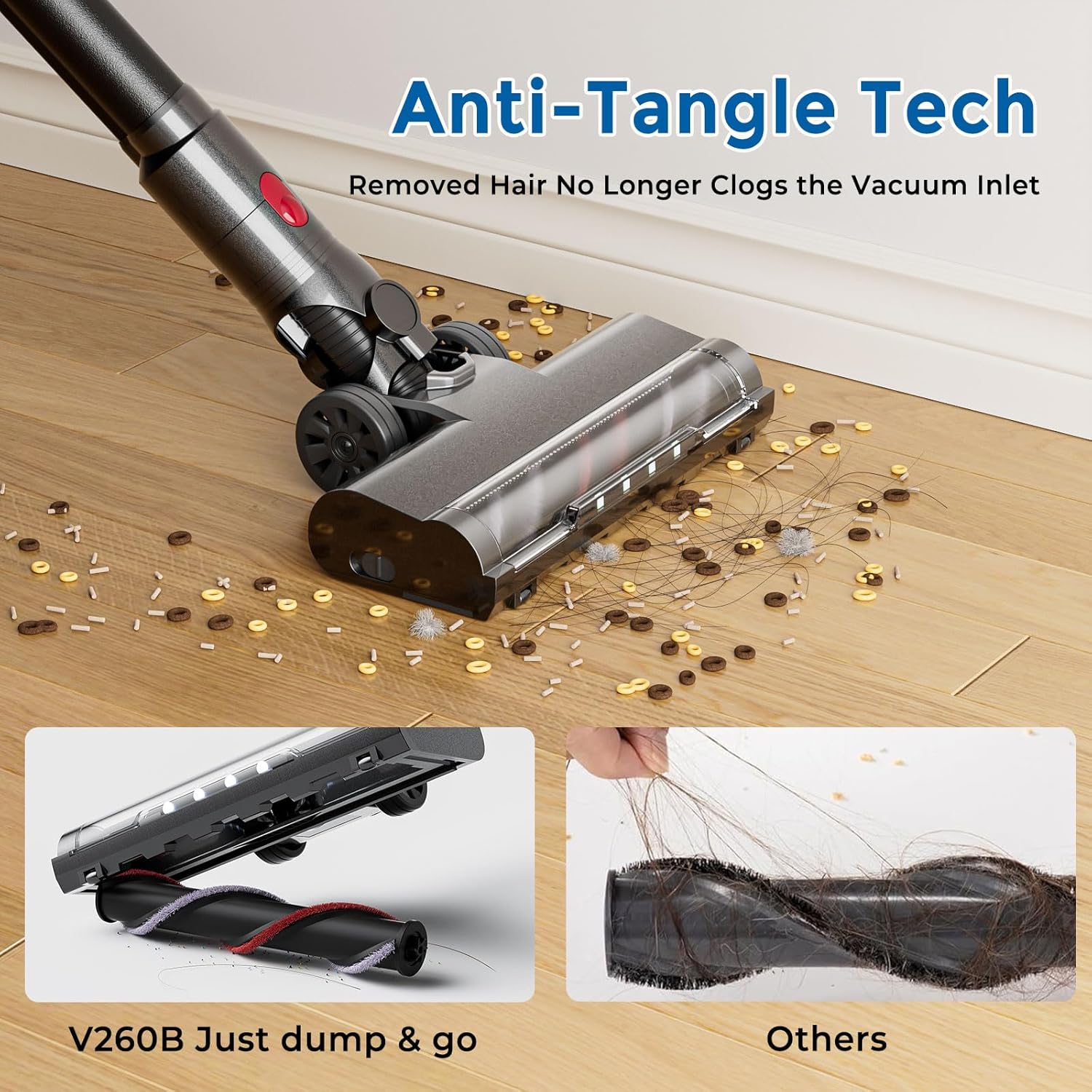 Roneair Cordless Vacuum Cleaner Ultra Lightweight
