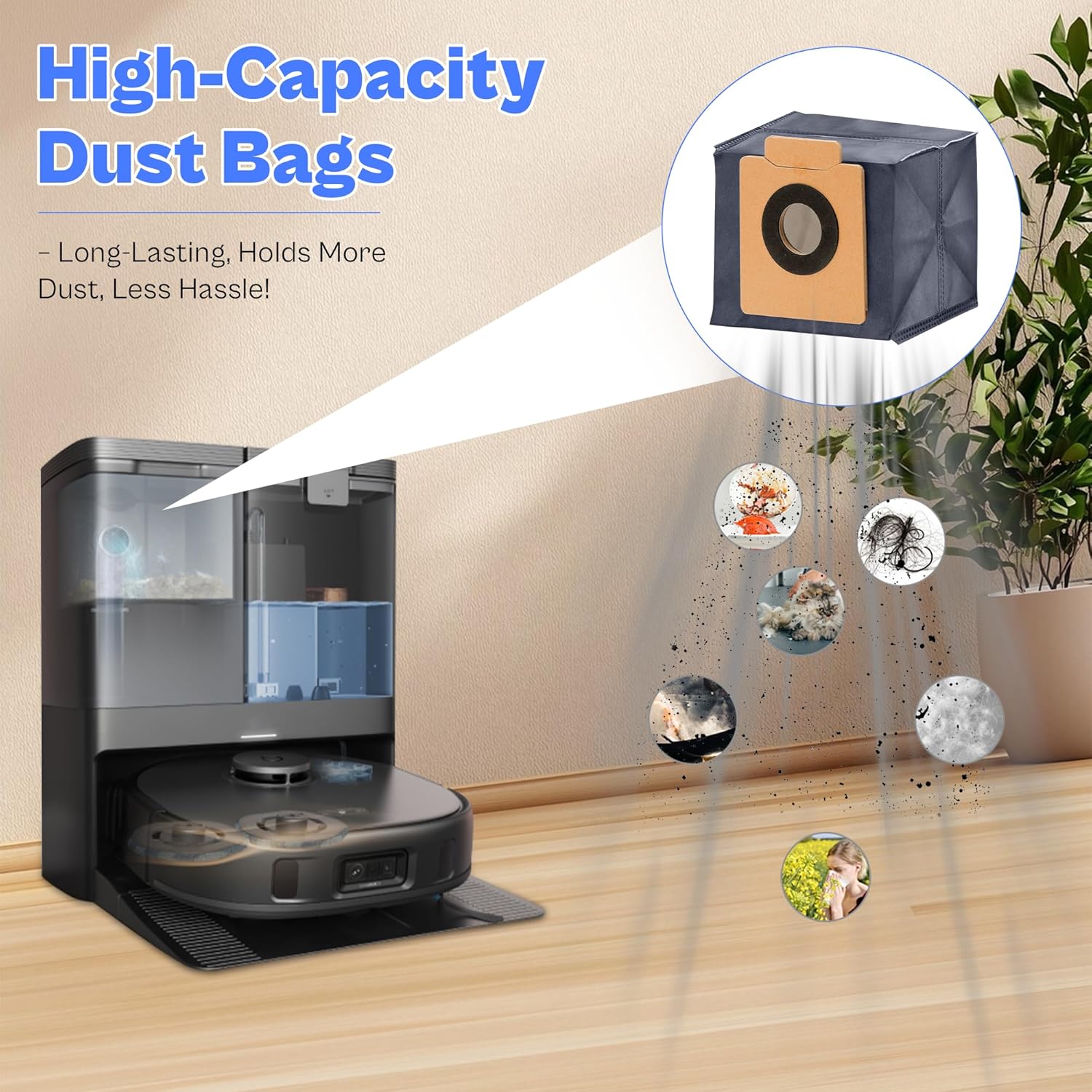 21 Pack X10 Pro Omni Replacement Parts for Eufy Robot Vacuum