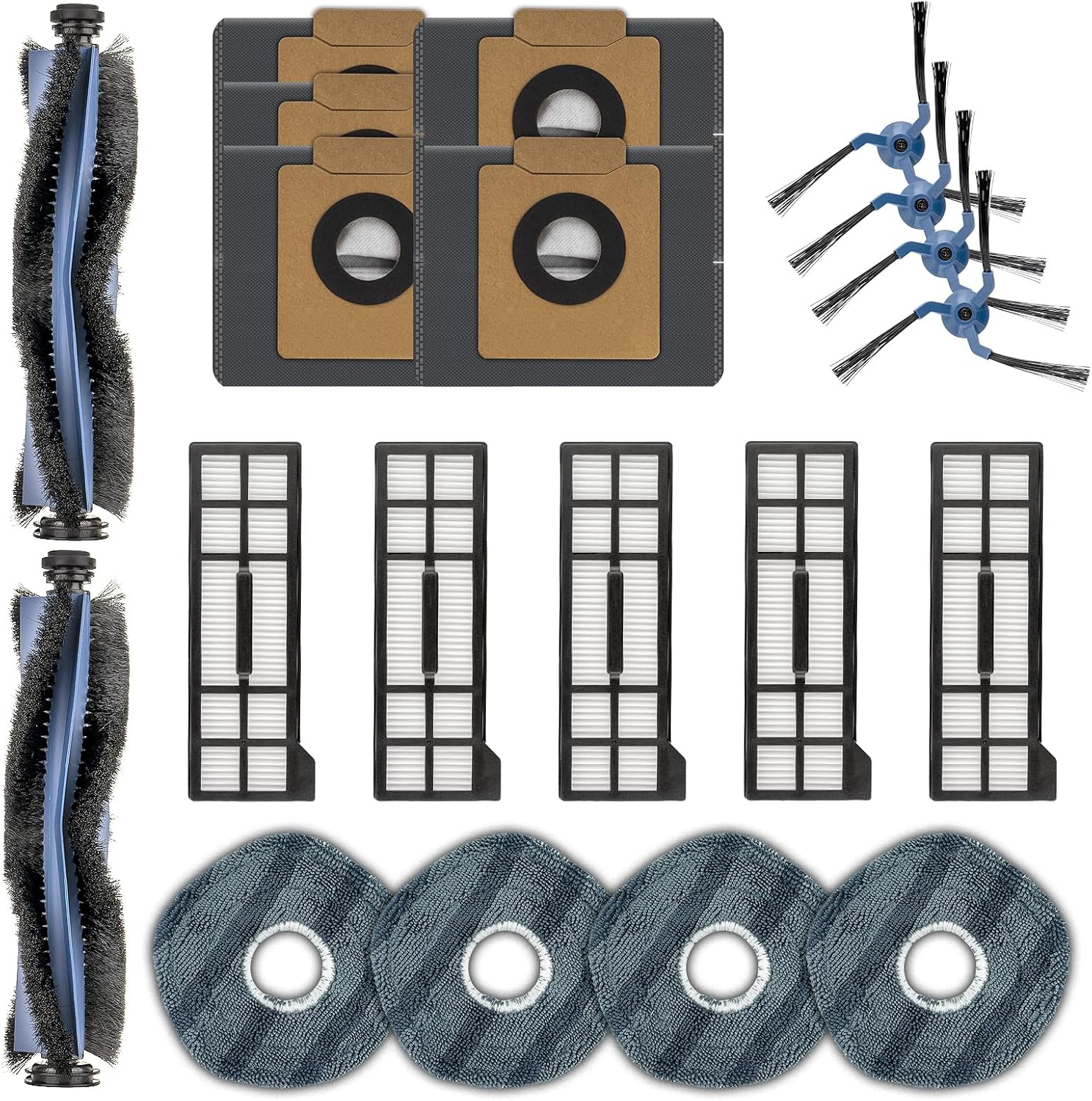 BRUVISH X10 Pro Omni Replacement Parts 20 Pack