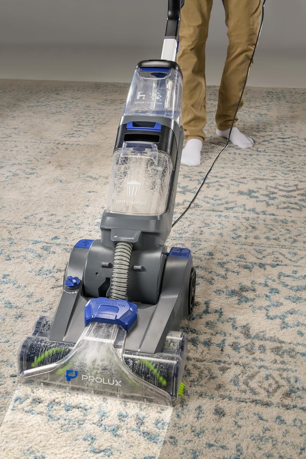 Prolux Carpet and Upholstery Shampooer with Upholstery Attachment