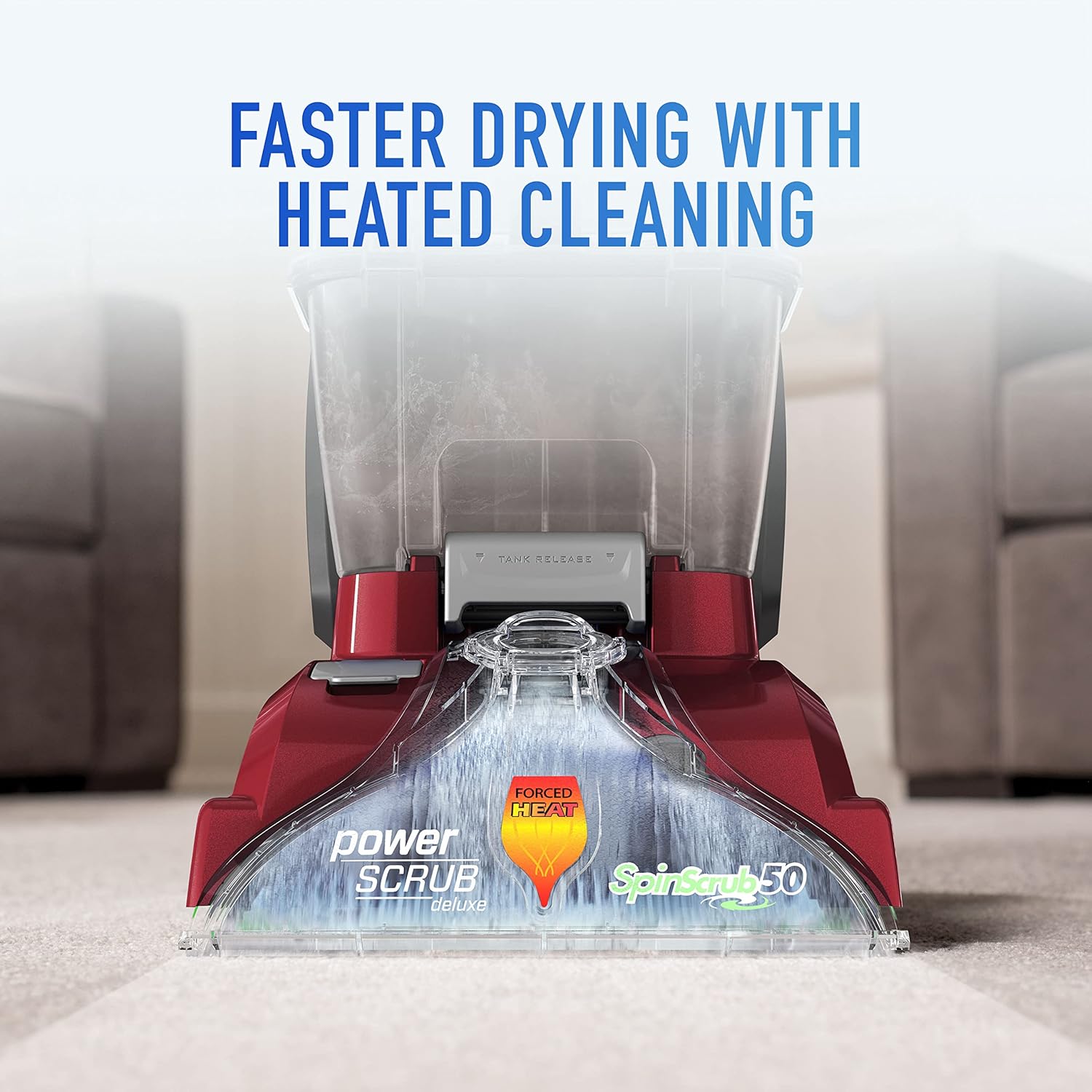Hoover PowerScrub Deluxe Upright Carpet Cleaner