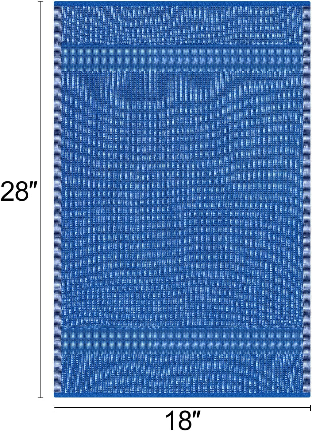 Homaxy Premium Kitchen Towels 6 Pack Blueberry