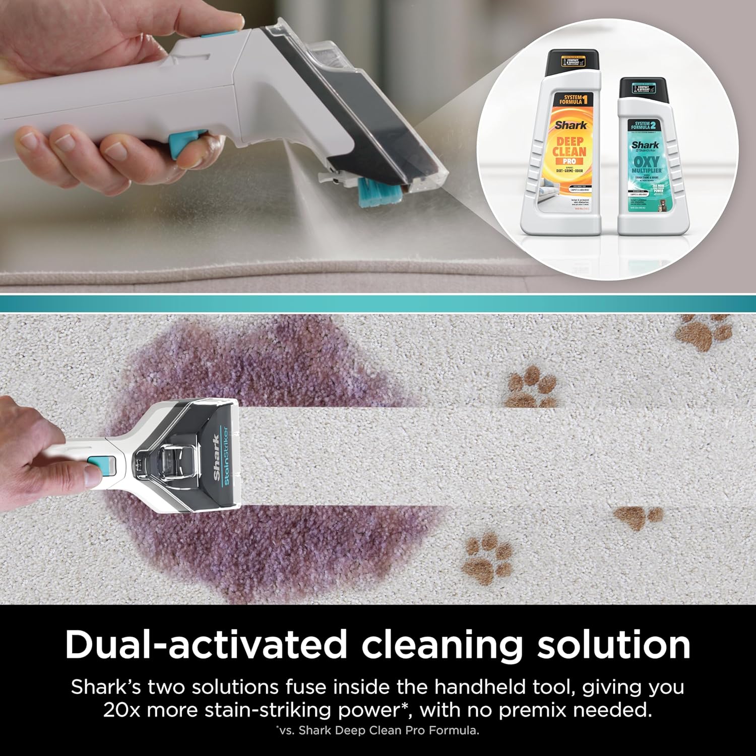 Shark CarpetXpert with StainStriker Upright Cleaner