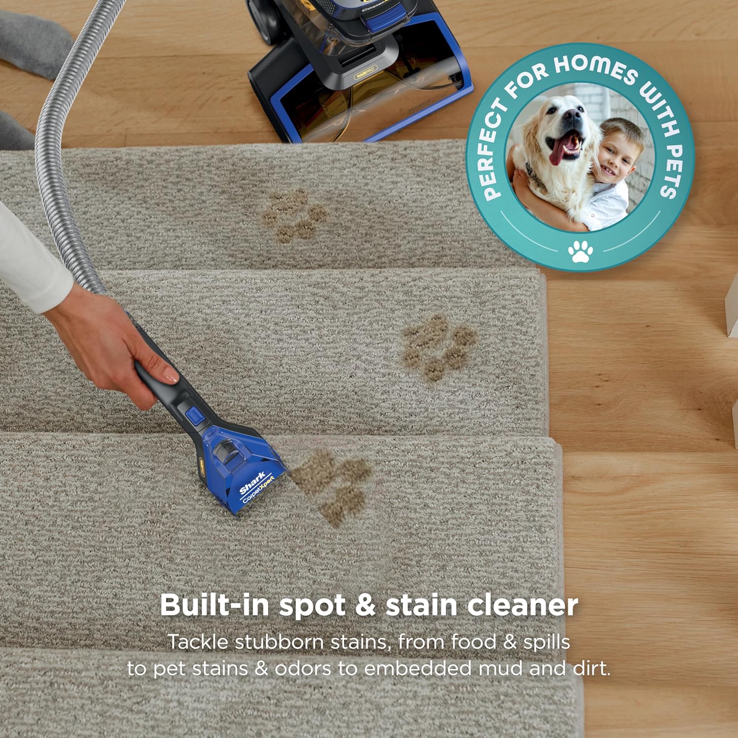 Shark CarpetXpert HairPro Upright Cleaner