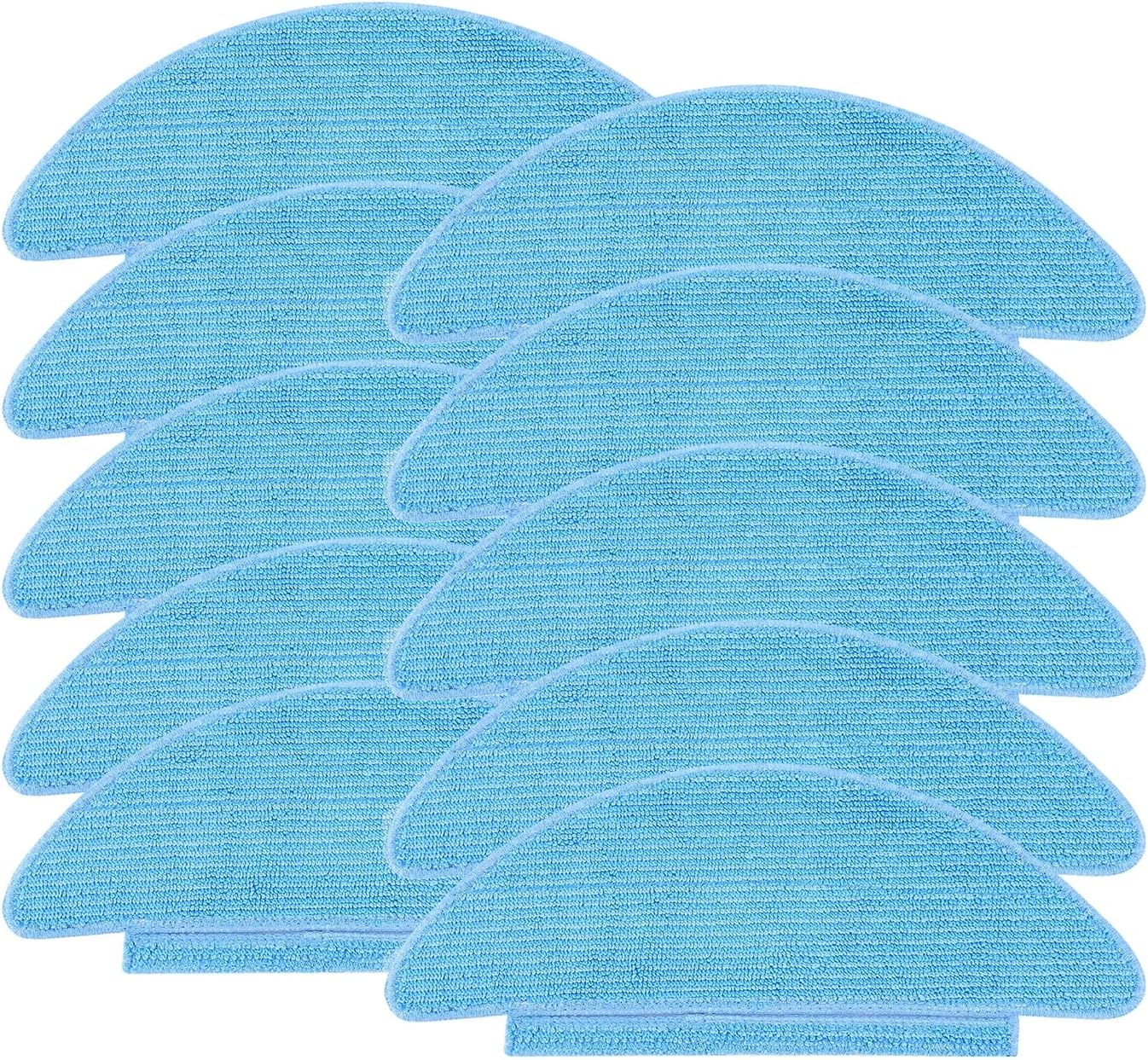 Tikom 10 Pcs Mop Wipes for L9000 L8000 Robot Vacuums