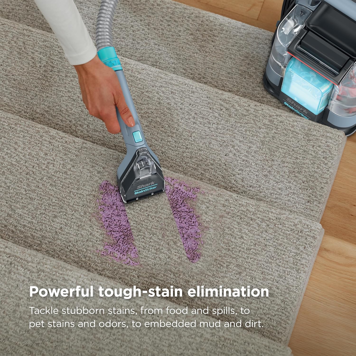 Shark StainStriker Portable Carpet Cleaner with 4 Tools