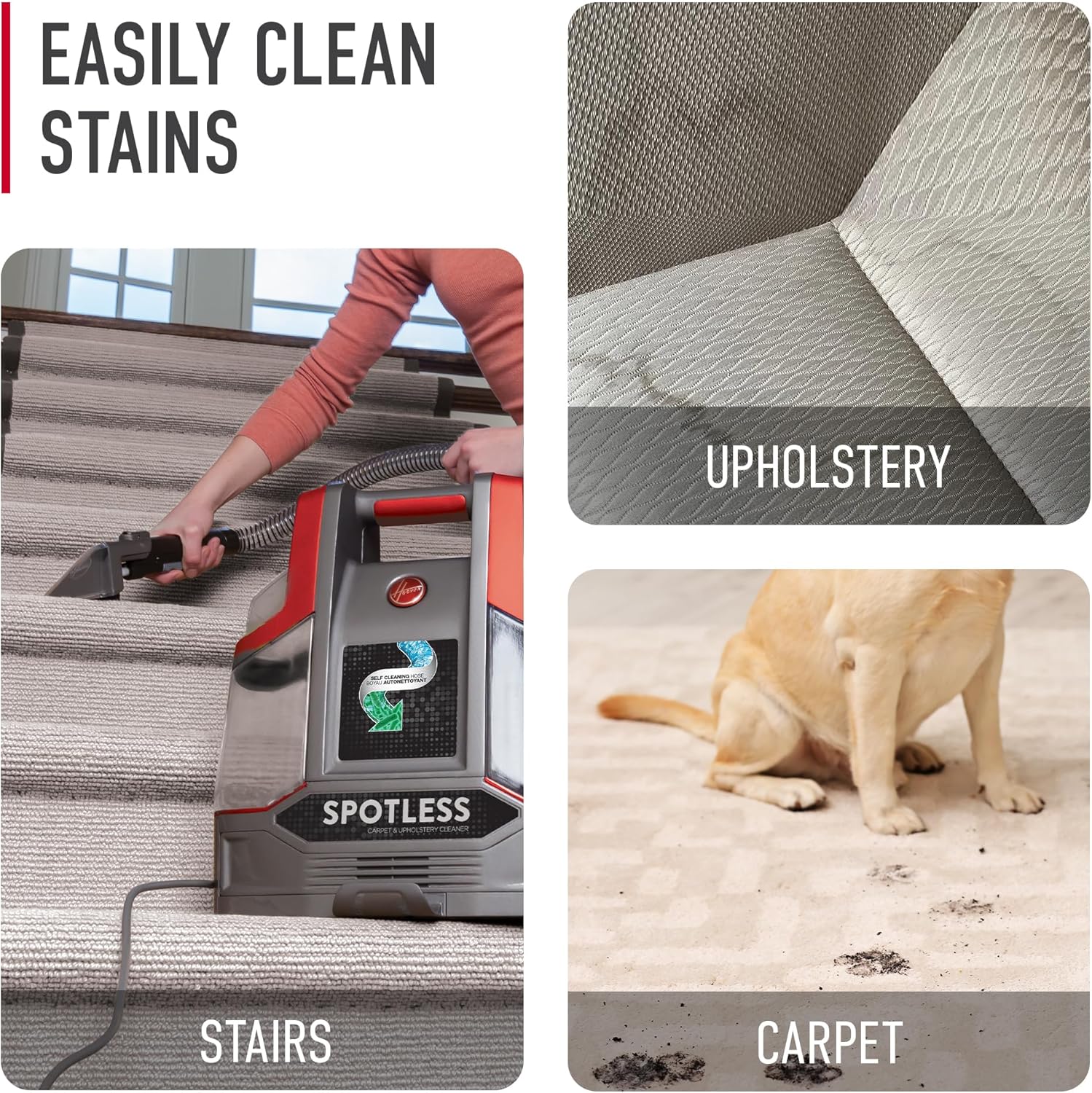 Hoover Spotless Portable Carpet Cleaner Machine