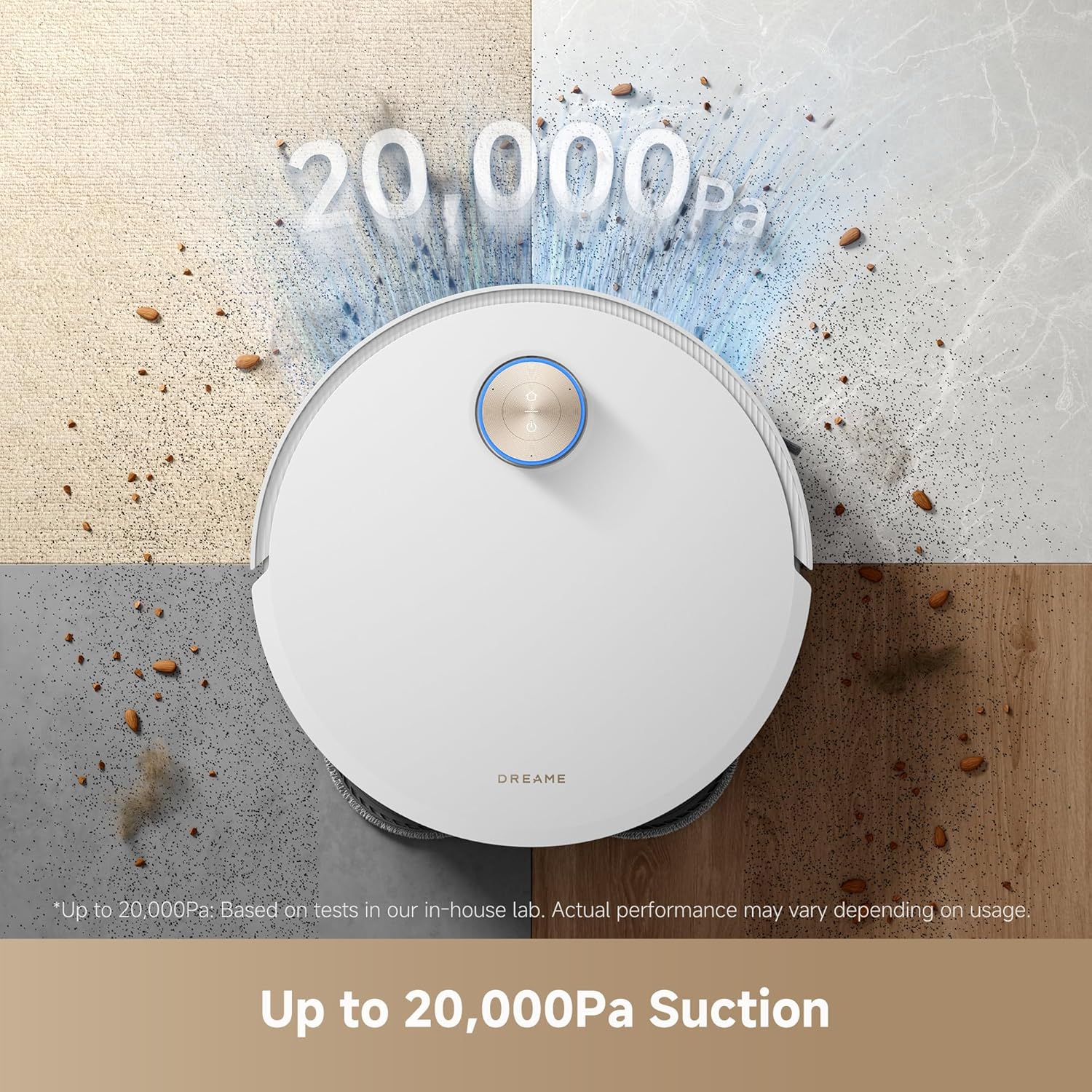 DREAME X50 Ultra Robotic Vacuum Cleaner with Auto Empty and Mop Self Cleaning