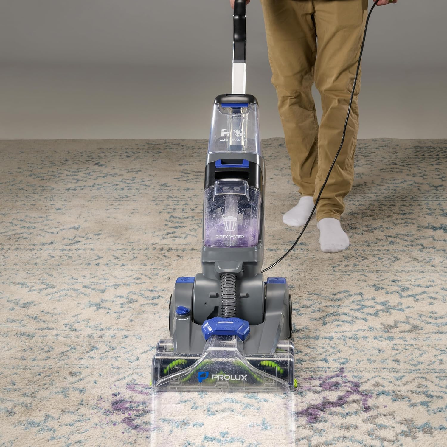 Prolux Carpet and Upholstery Shampooer with Upholstery Attachment
