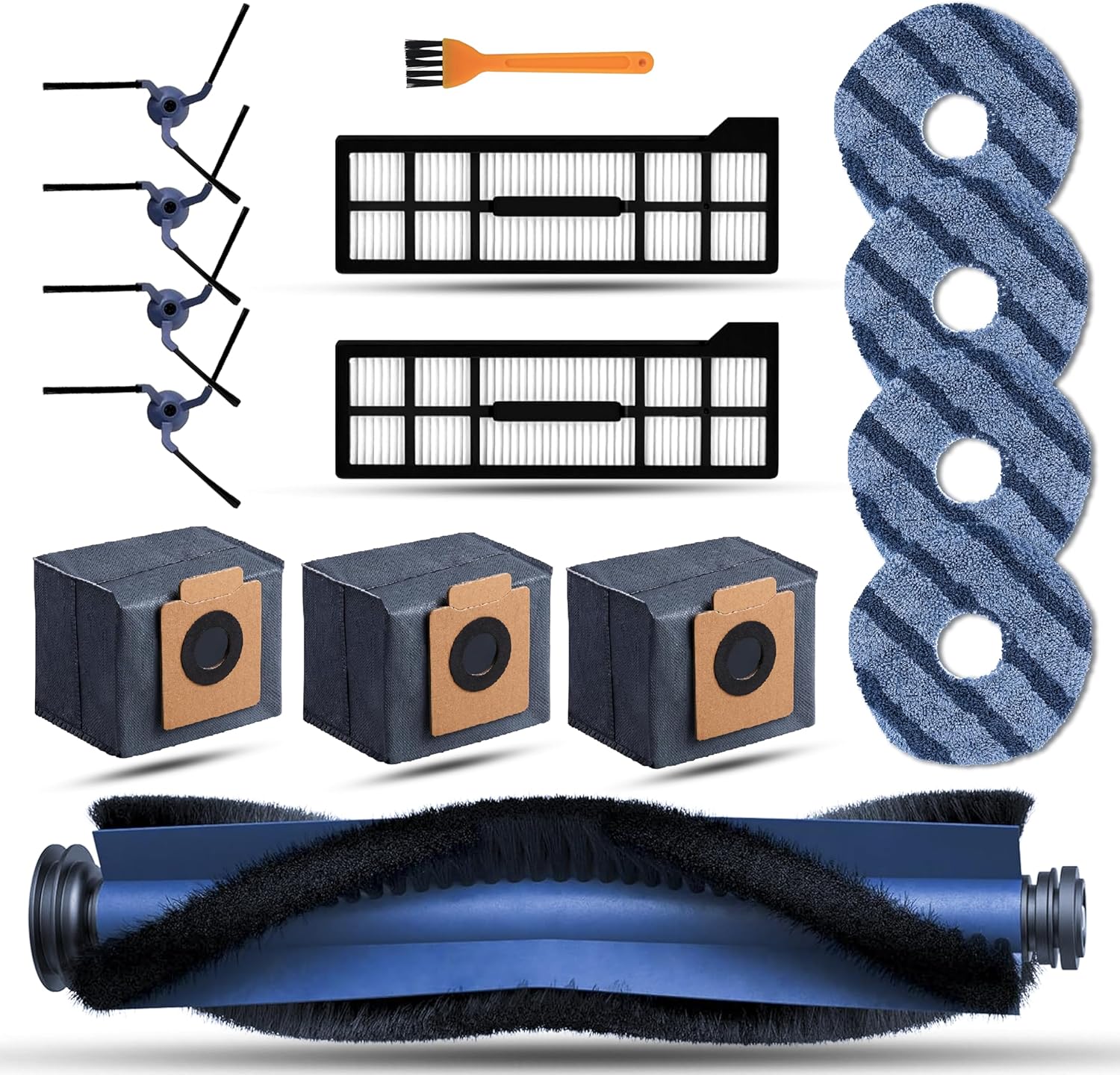 FAMELEC Replacement Parts for Eufy X10 Pro Omni Vacuum and Mop Kit
