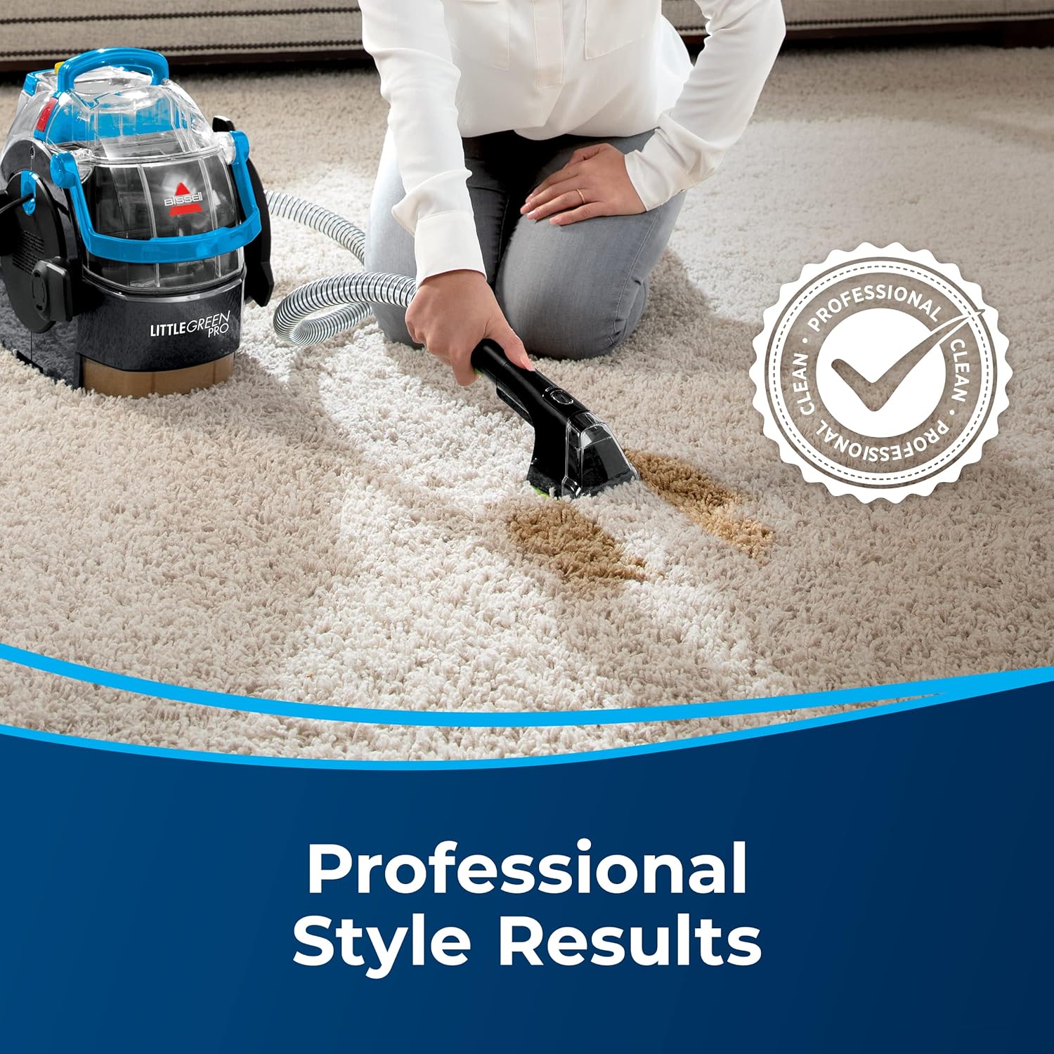 Bissell Little Green Pro Carpet Cleaner with Deep Stain Tool