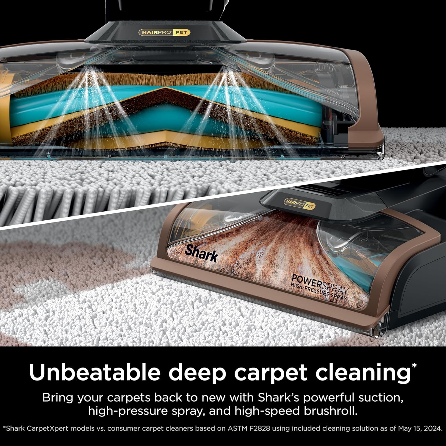 Shark CarpetXpert HairPro with StainStriker Cleaner