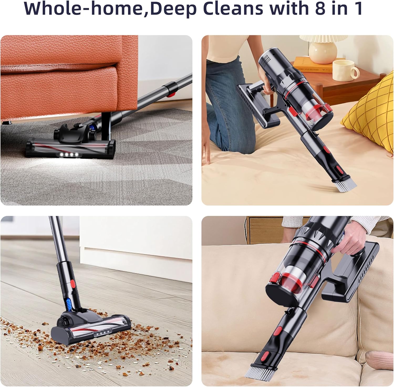 Silino AZ9 Cordless Stick Vacuum Cleaner 250W 25Kpa